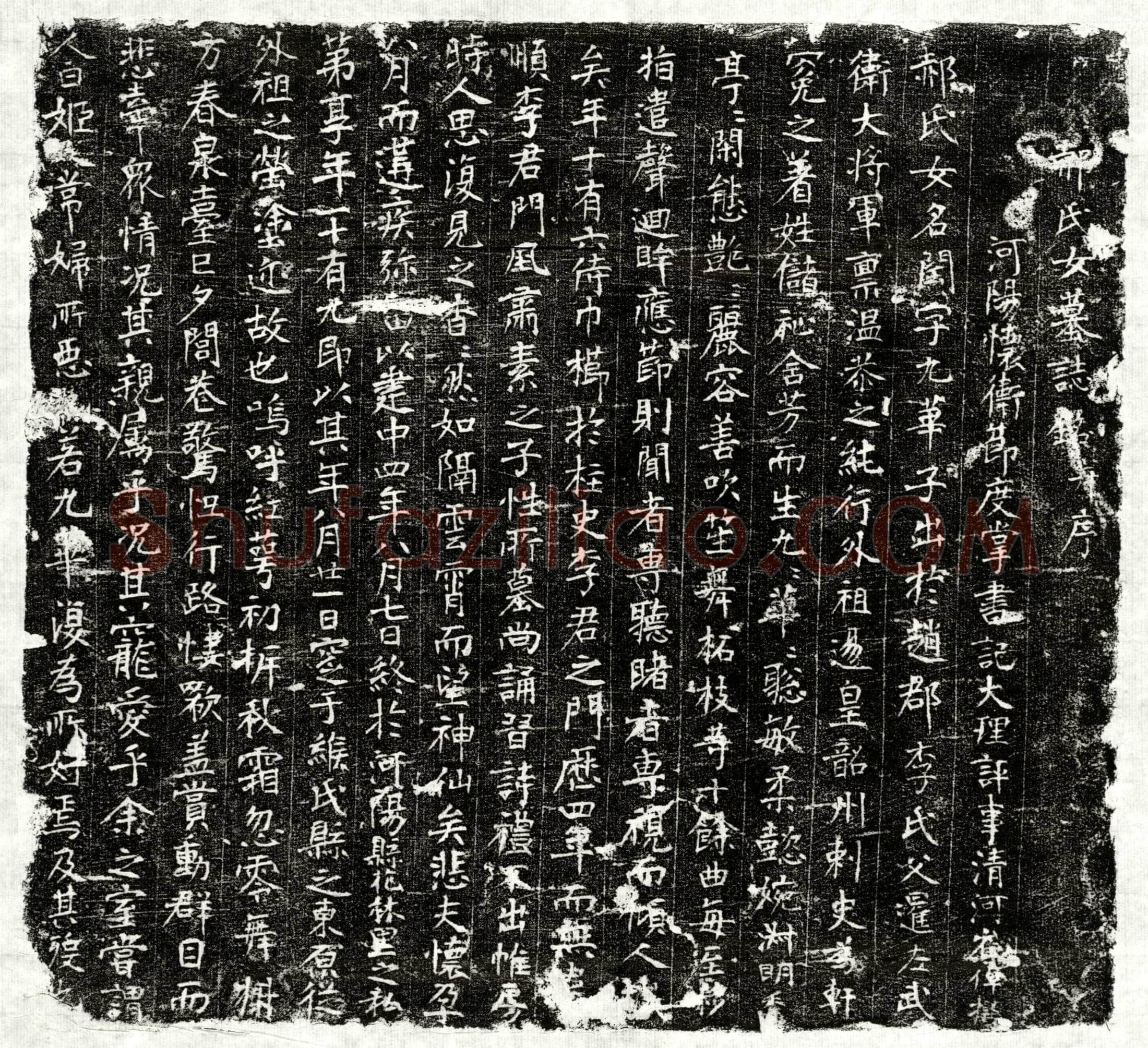 唐 郝闰 墓誌