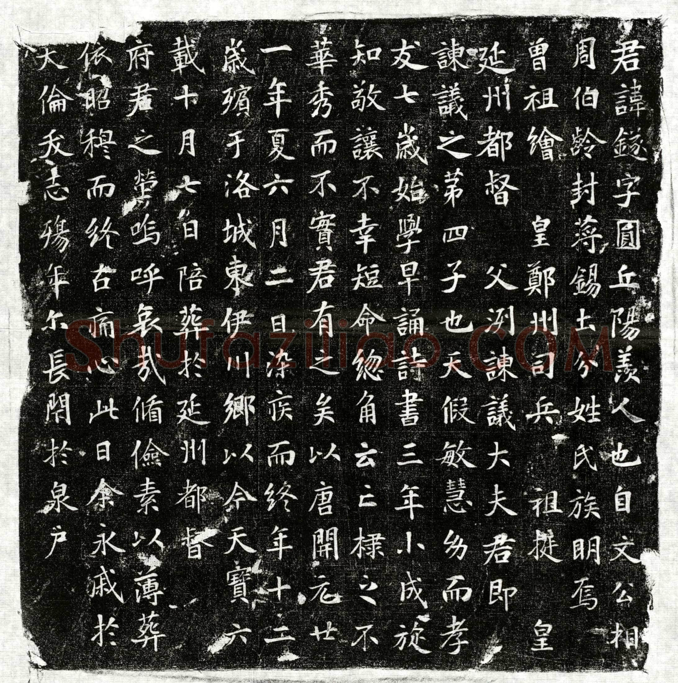 唐 蒋鐩 墓誌