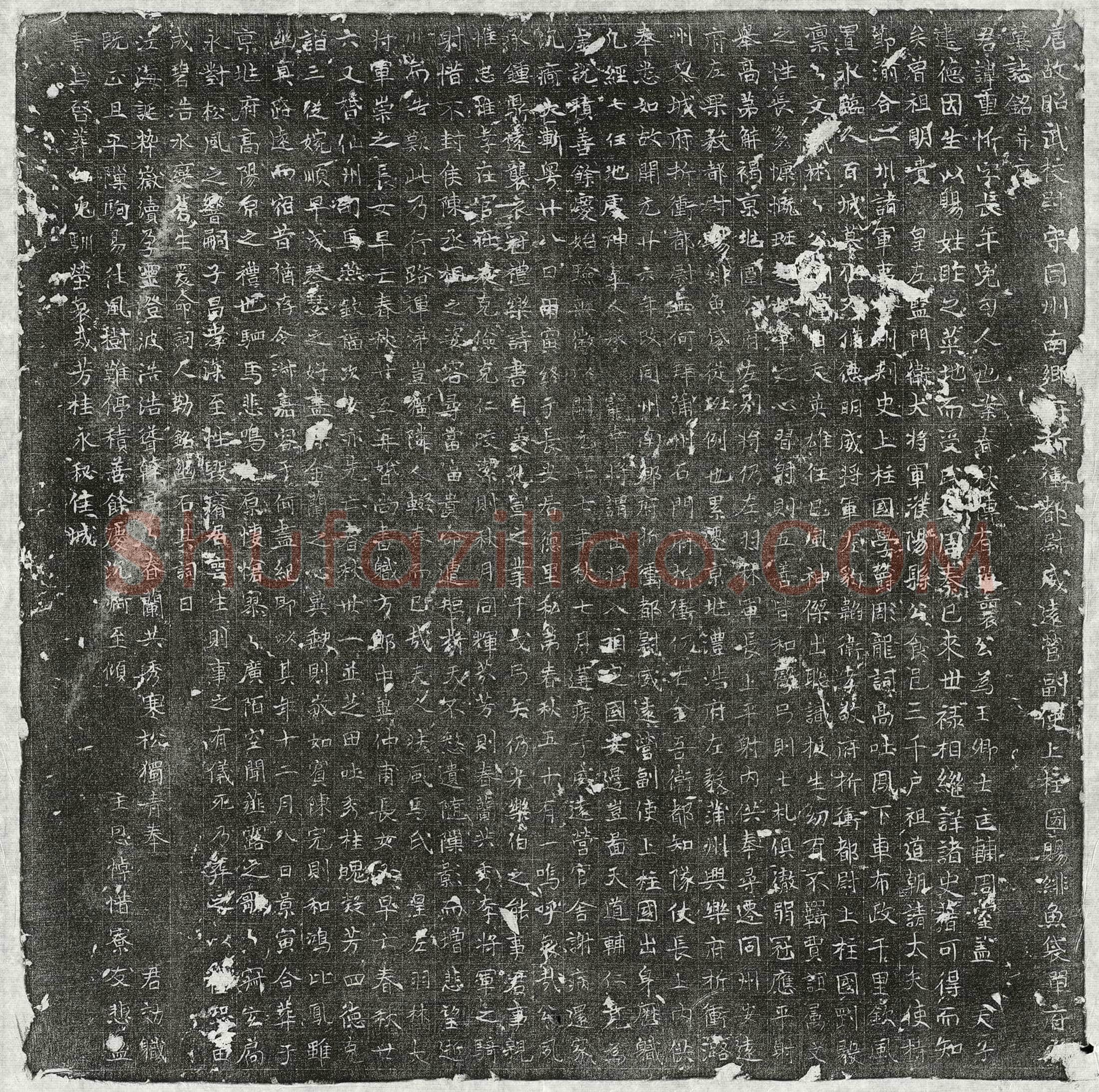 唐单重忻墓誌(唐故昭武校尉守同州南乡府折冲都尉威远营副使上柱国赐绯鱼袋单府君墓誌铭并序)