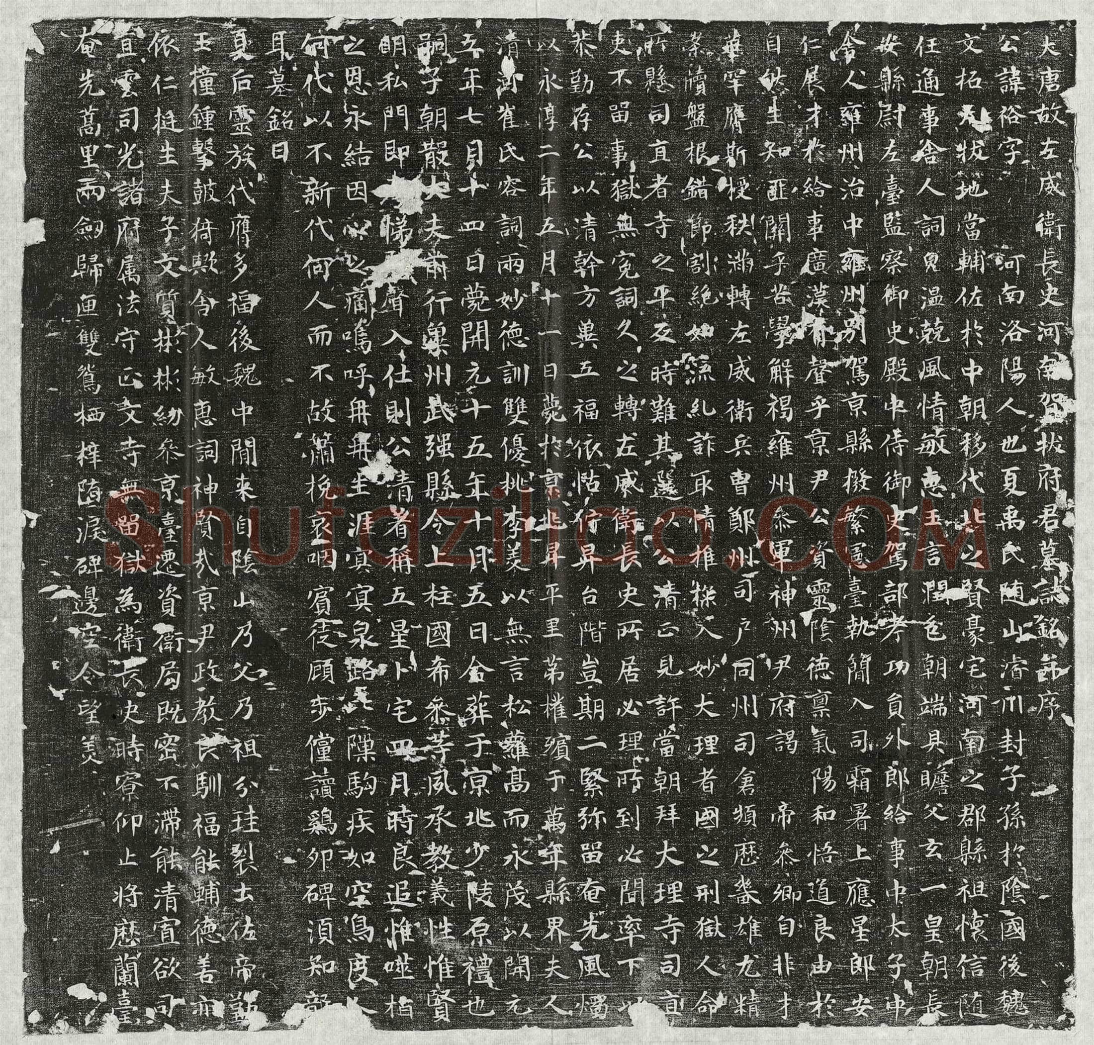 唐 贺拔裕 墓誌