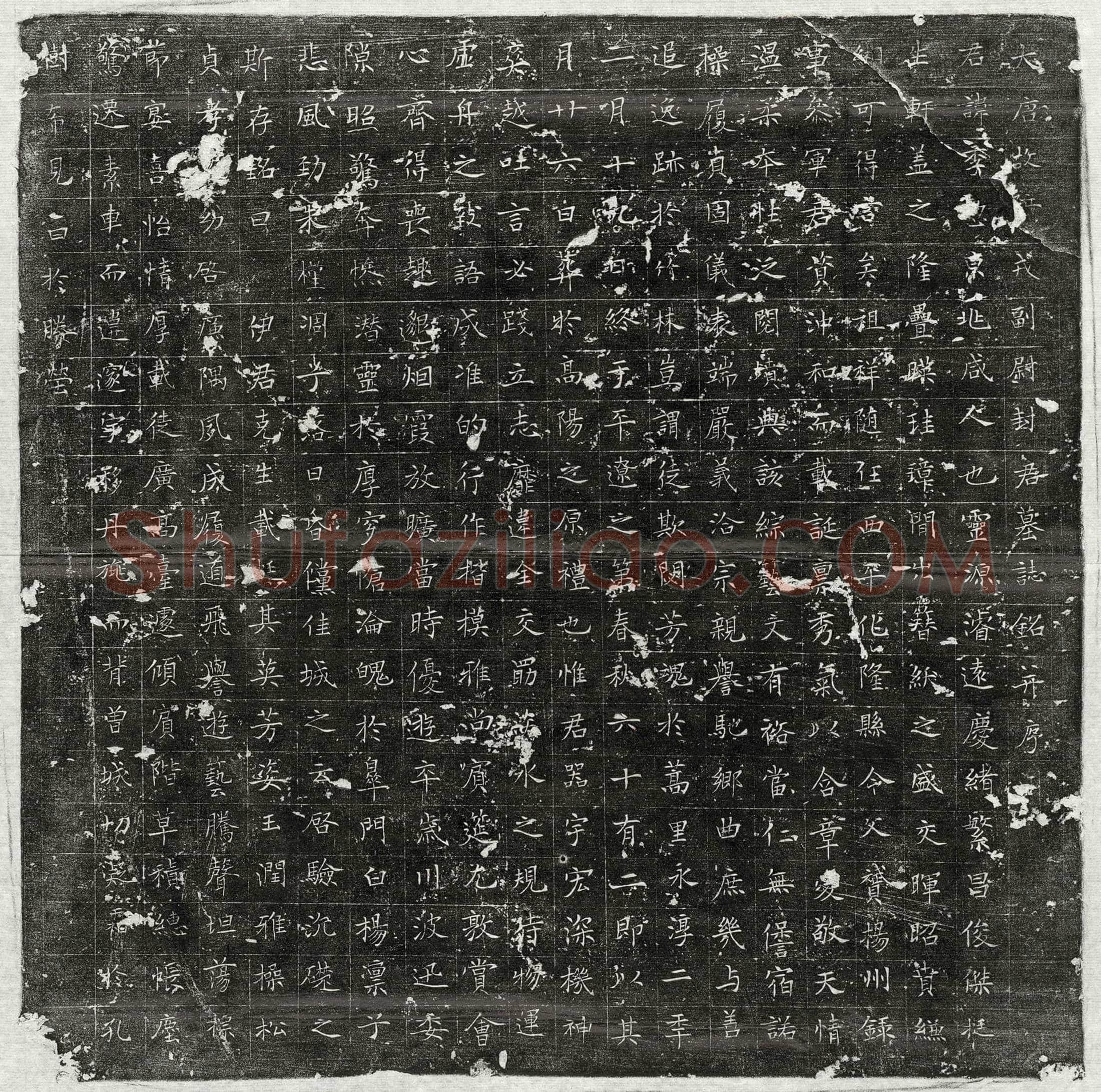 唐封季整墓誌(大唐故陪戎副尉封君墓誌铭并序)