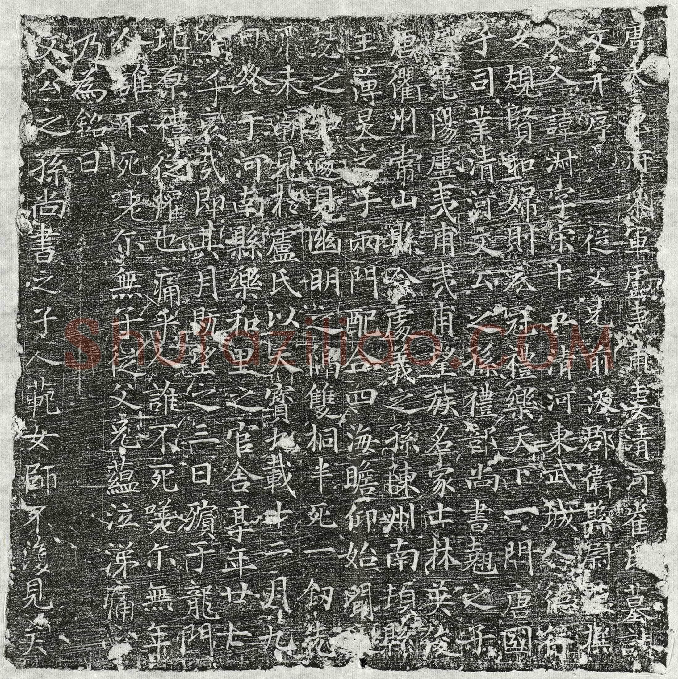 唐 卢夷甫妻崔淑 墓誌