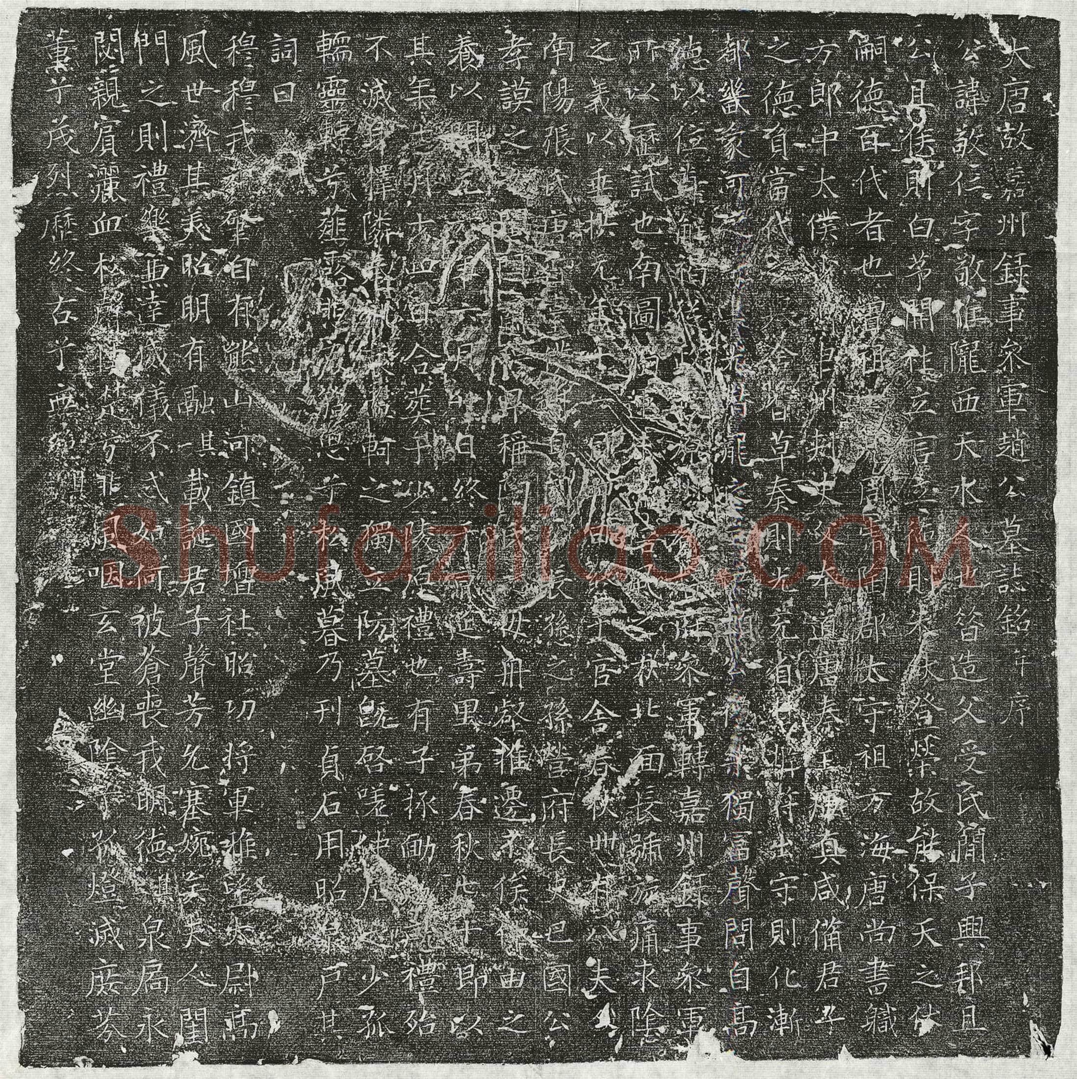 唐赵敬仁墓誌(大唐故嘉州录事参军赵公墓誌铭并序)