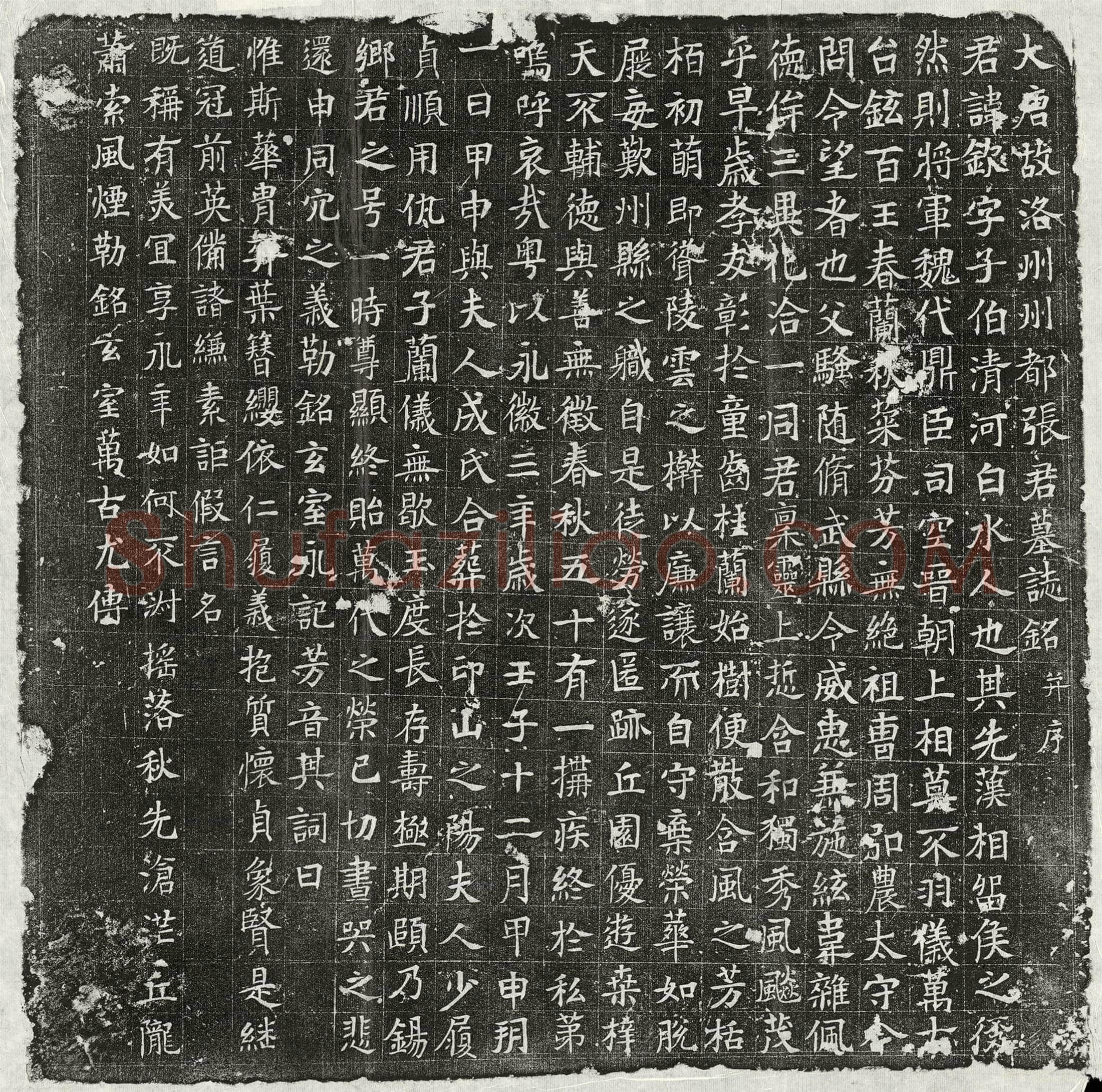 唐 张钦 墓誌