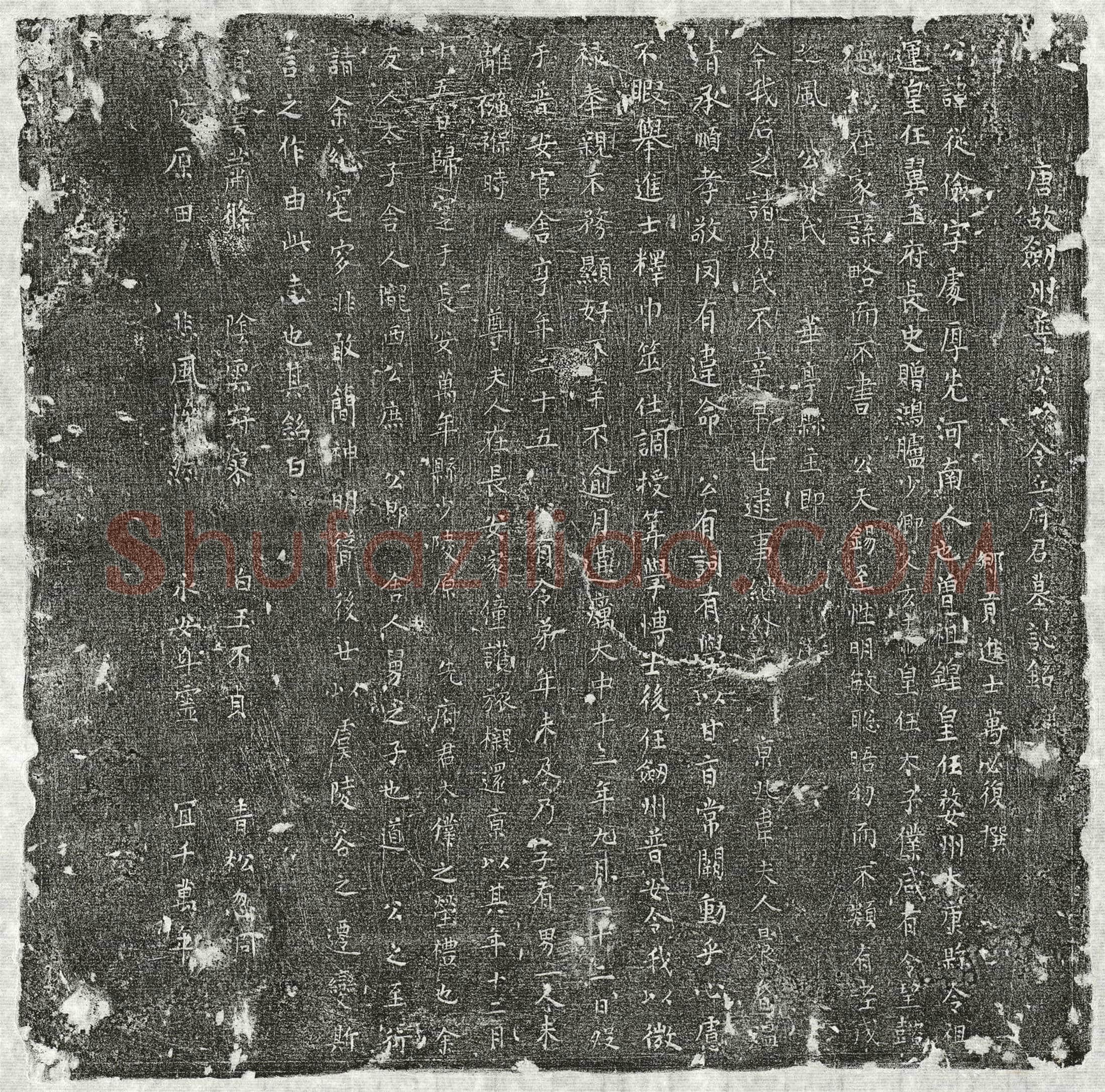 唐 丘从俭 墓誌