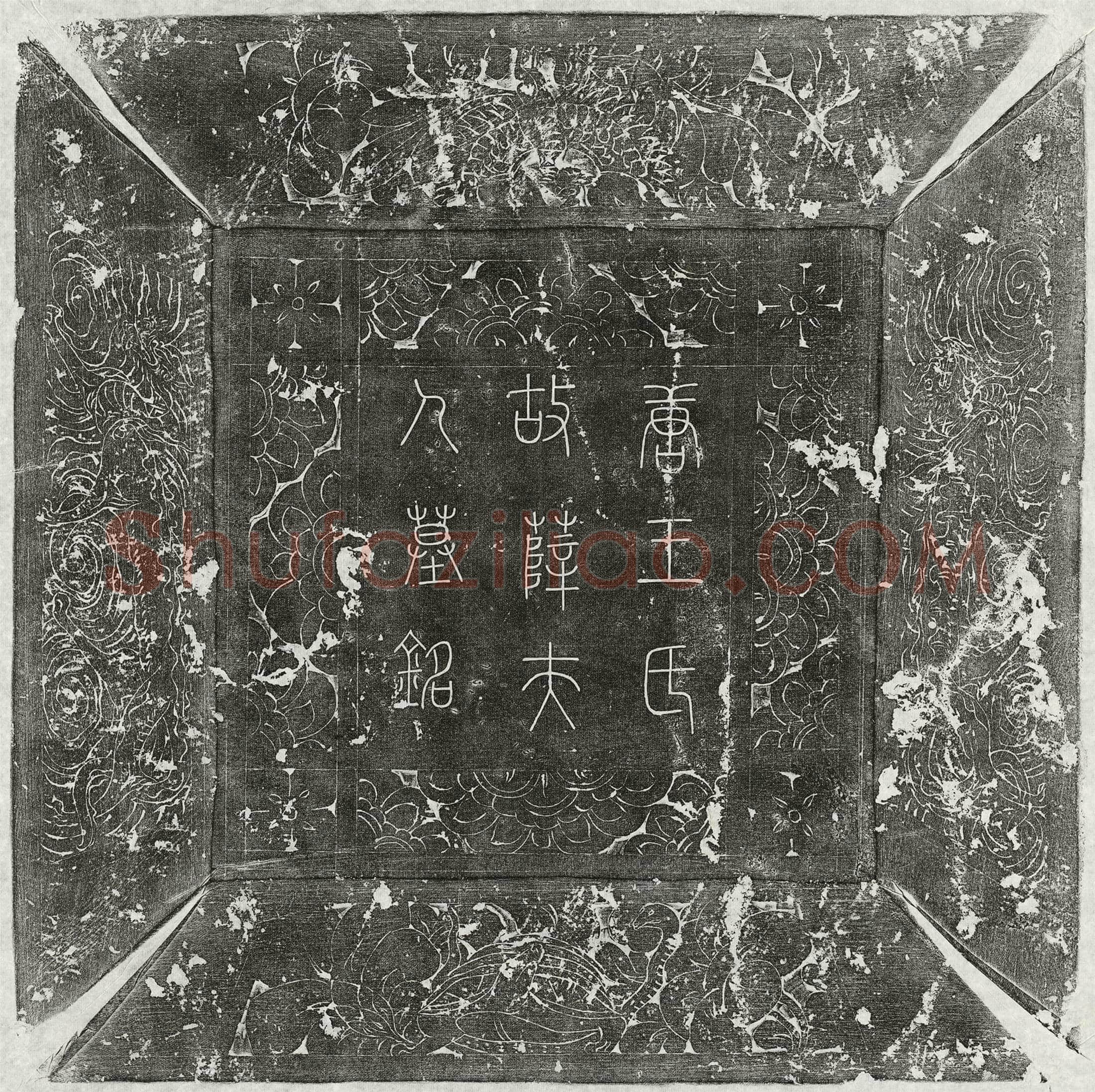唐王皙妻薛廷淑墓誌(唐殿中侍御史王公故夫人河东薛氏墓誌铭并序)