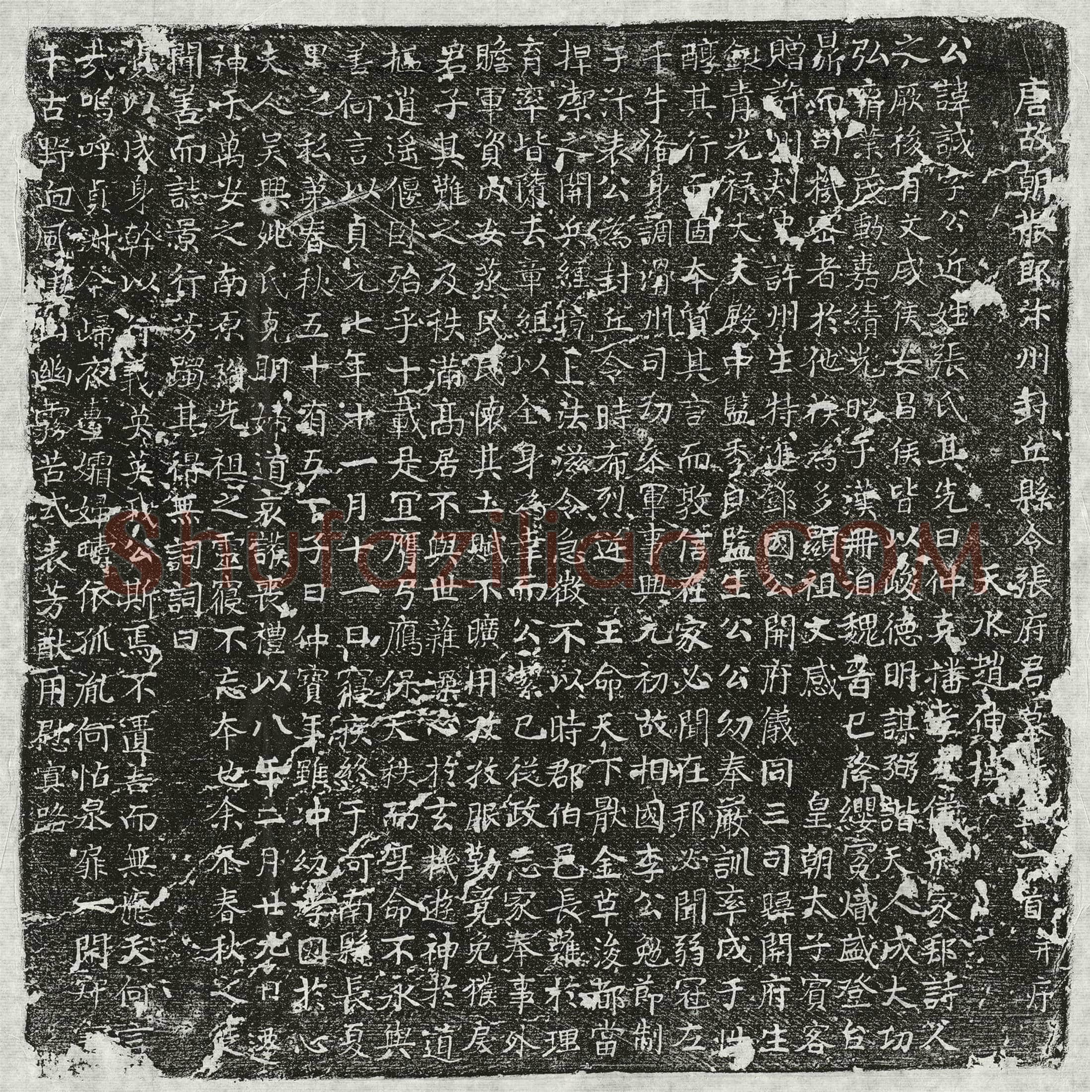 唐张诚墓誌(唐故朝散郎汴州封丘县令张府君墓誌铭一首并序)