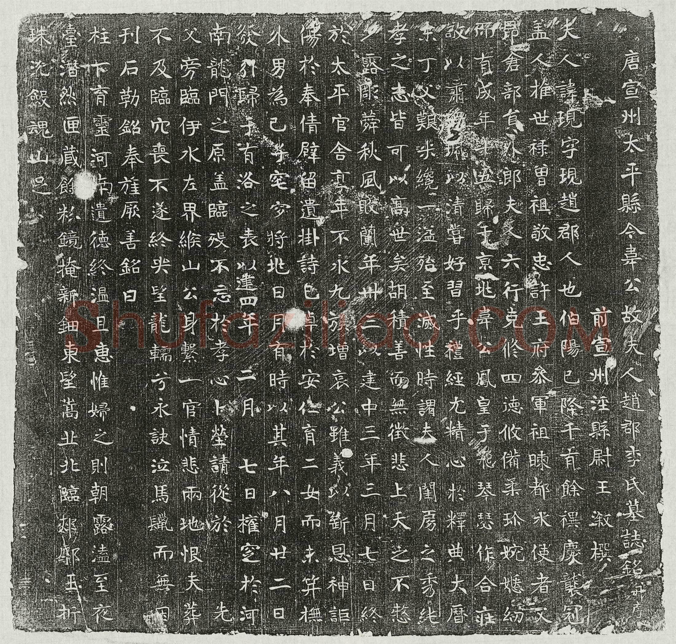 唐 韦君妻李现 墓誌