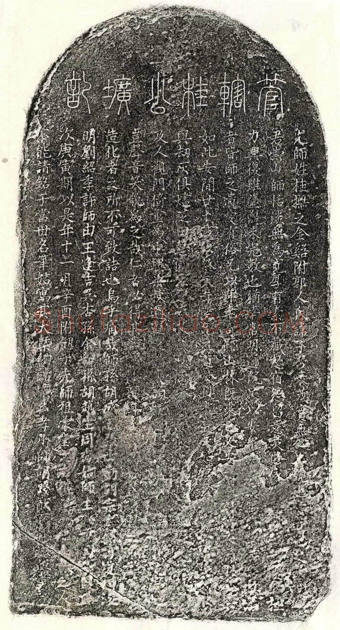 未详 桂子芳 墓誌