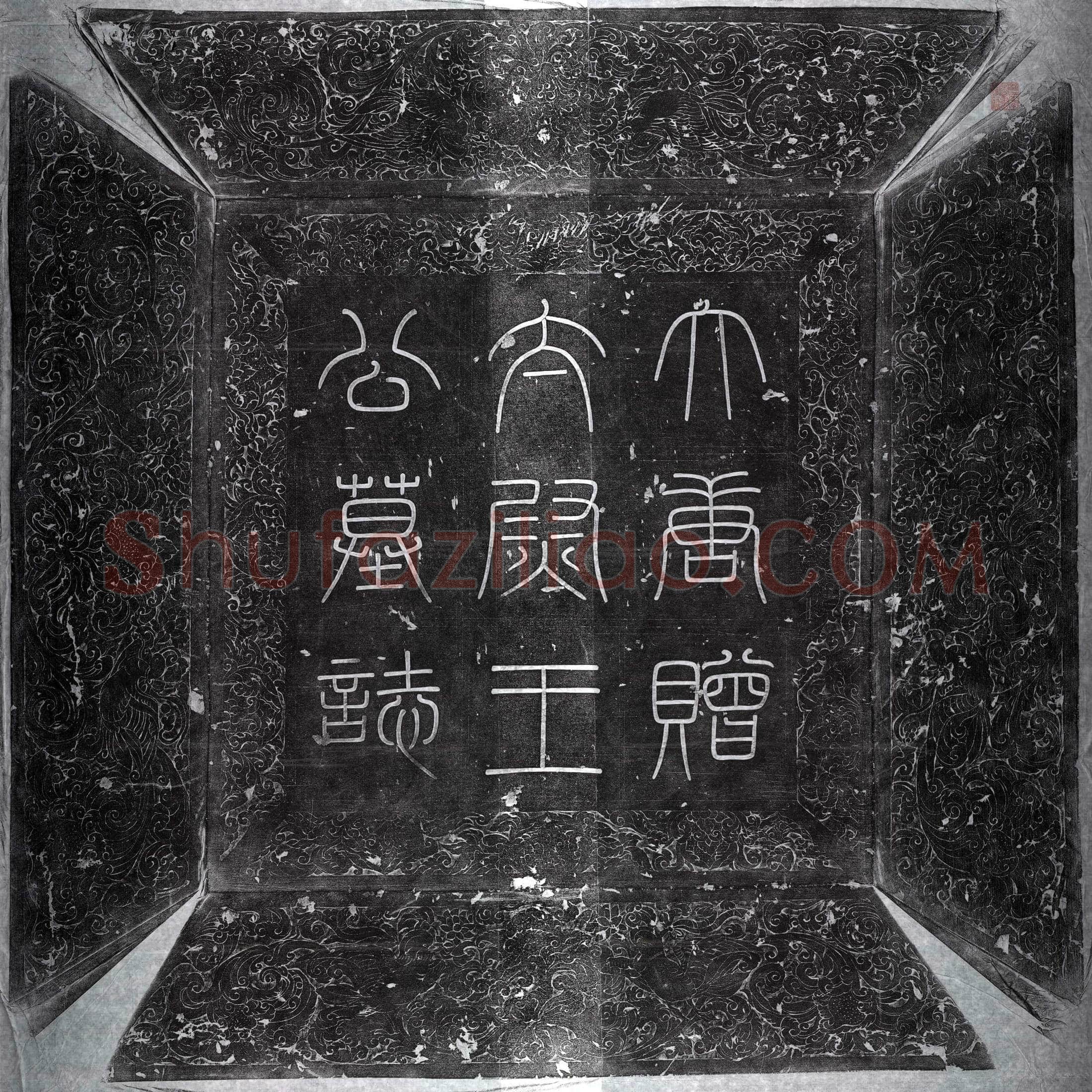 唐王仁皎墓誌(大唐故开府仪同三司赠太尉益州大都督王公墓誌铭并序)