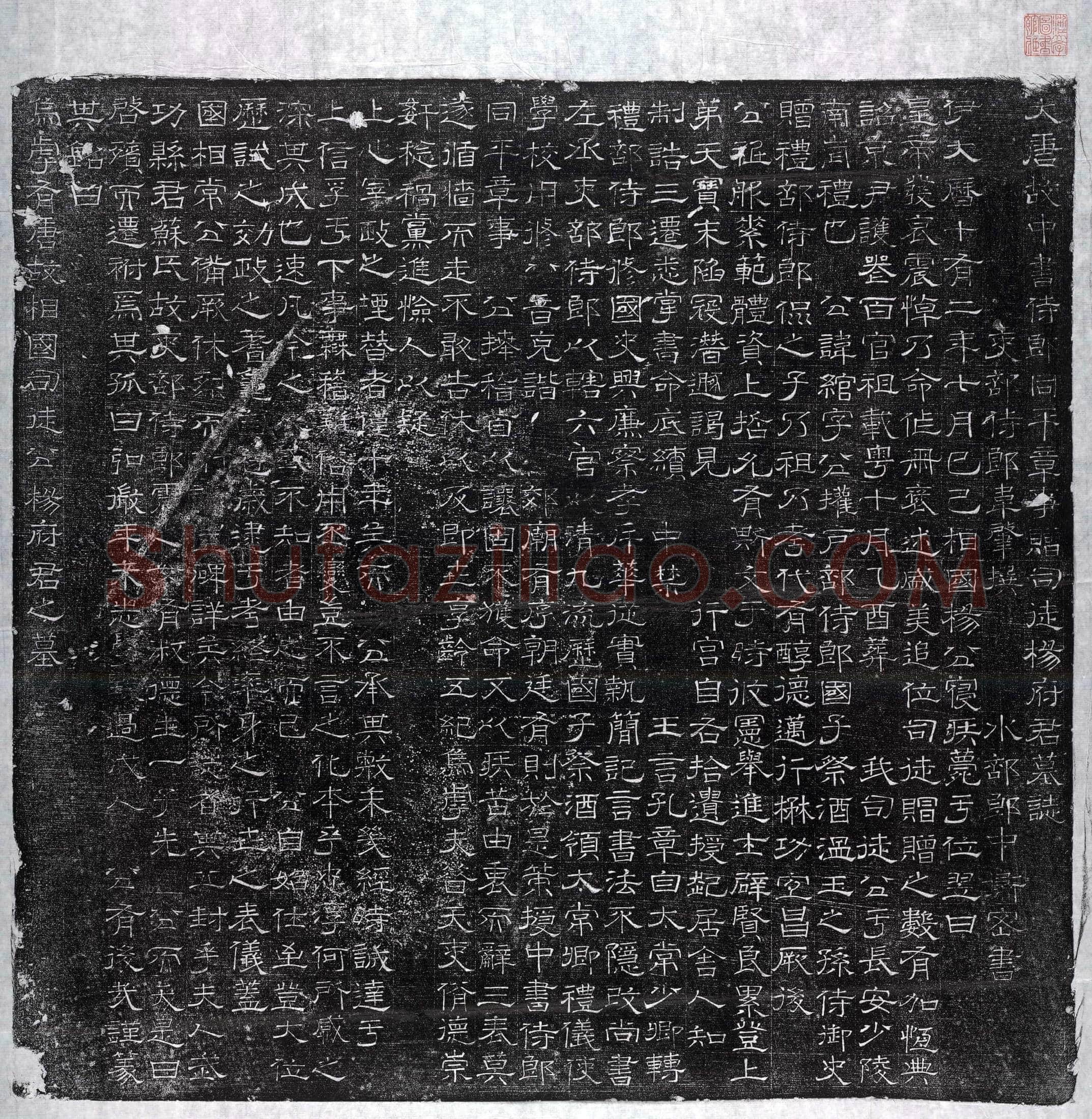 唐 杨绾 墓誌