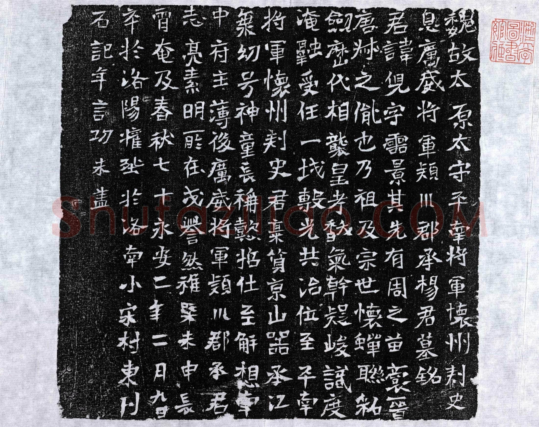 北朝杨儿墓誌(魏故太原太守平南将军怀州刺史息厉威将军颍川郡承杨君墓铭)