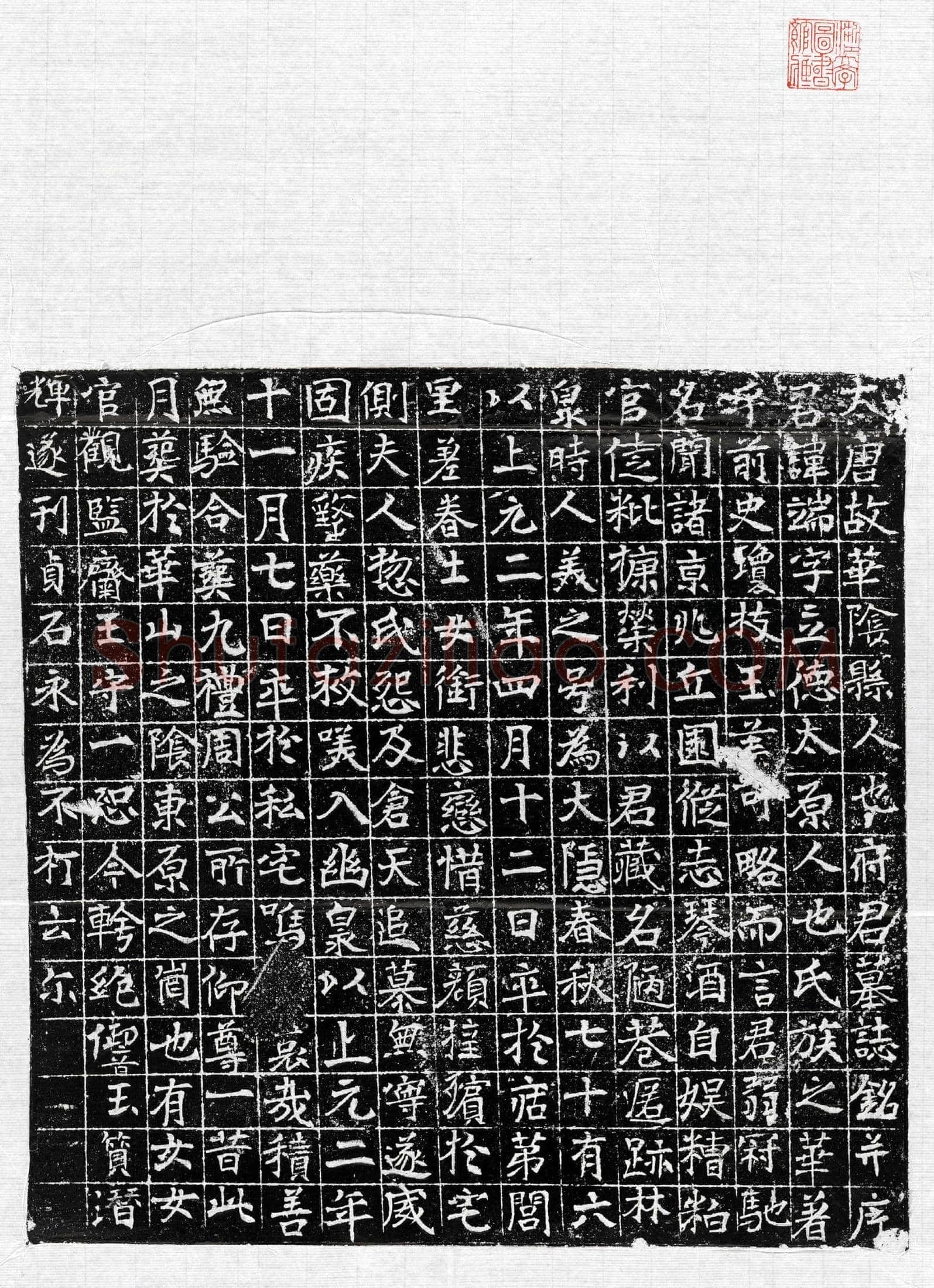 唐王端墓誌(大唐故华阴县人也府君墓誌铭并序)