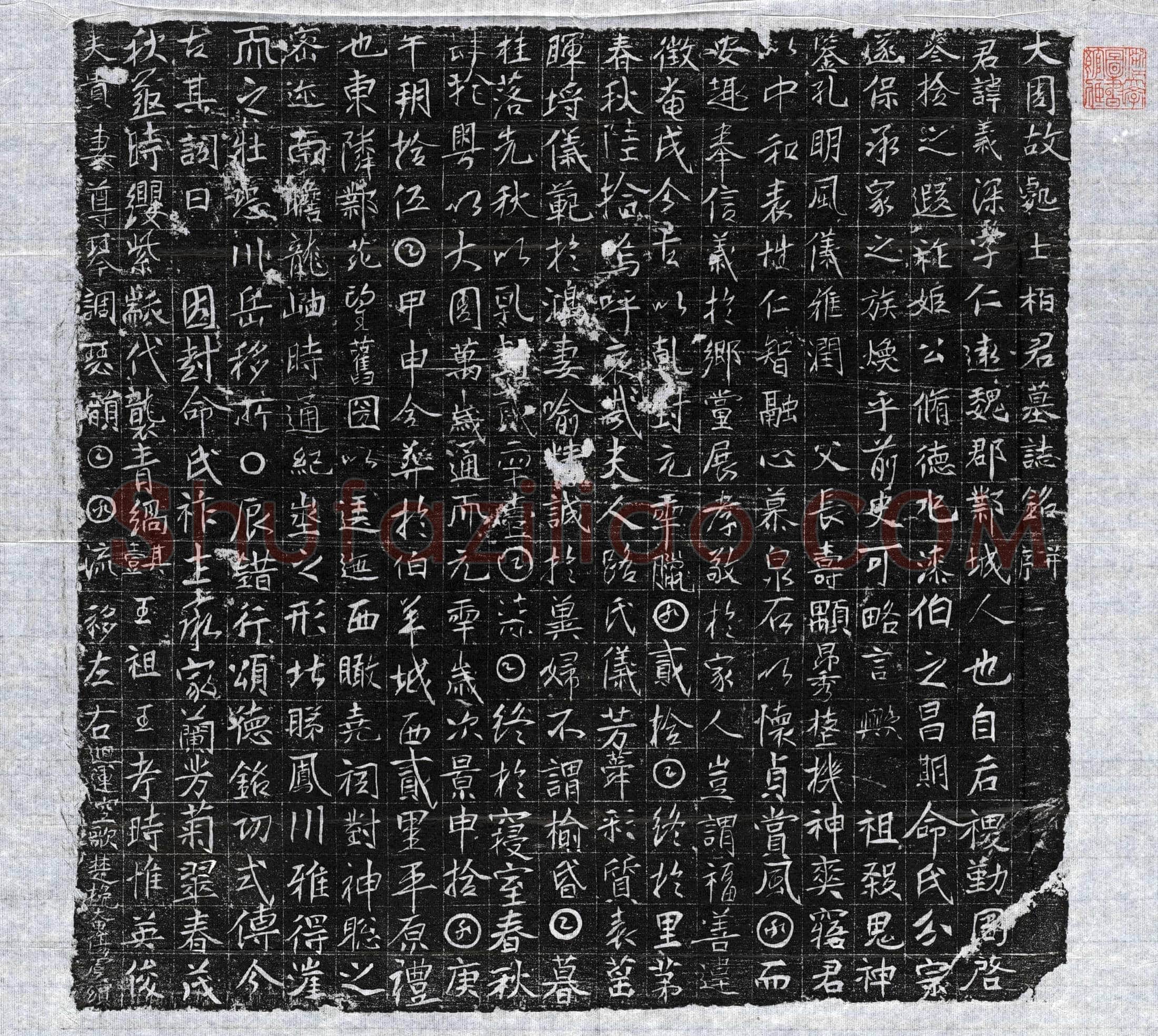 唐 栢义深 墓誌
