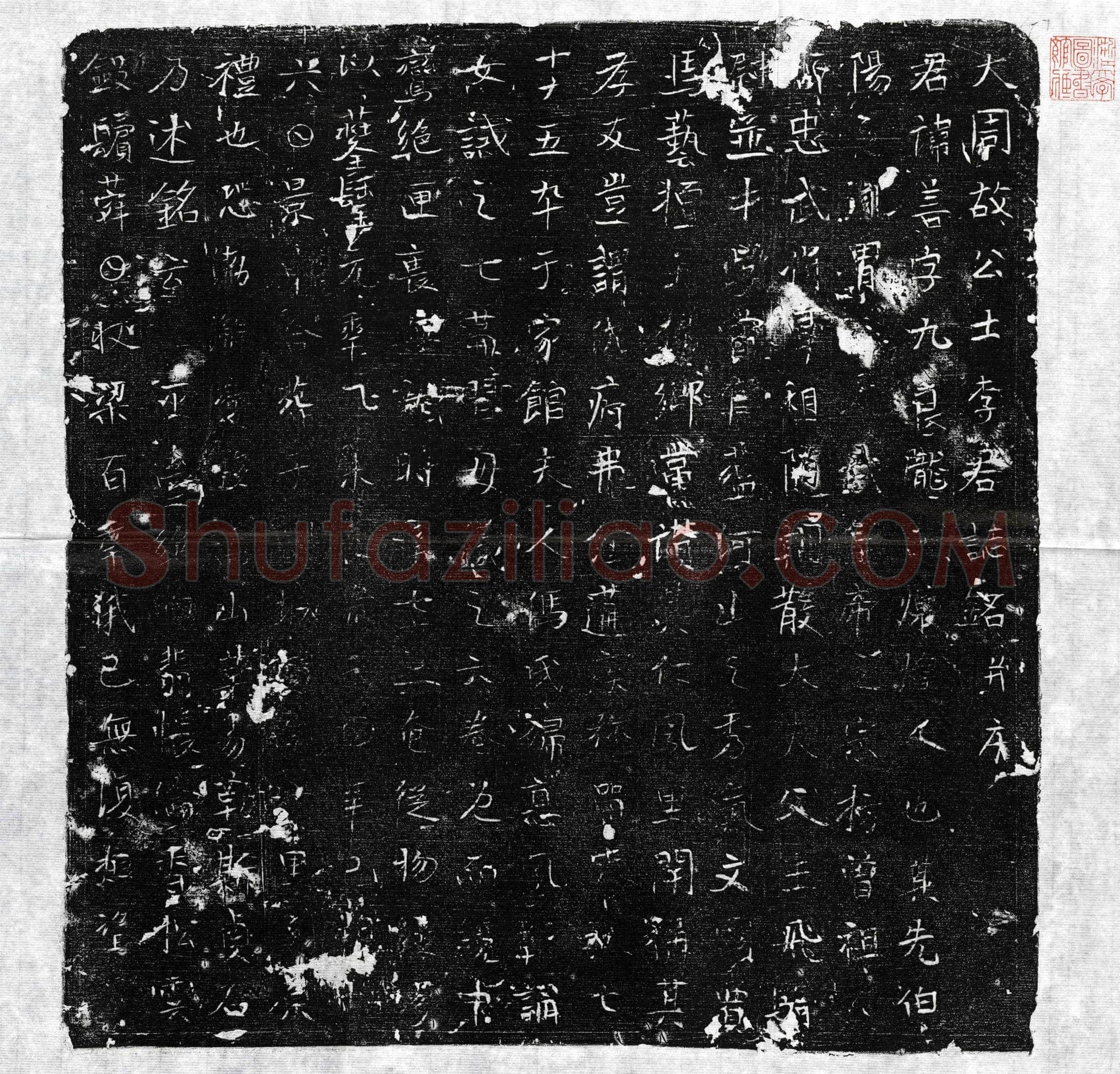 唐 李善 墓誌