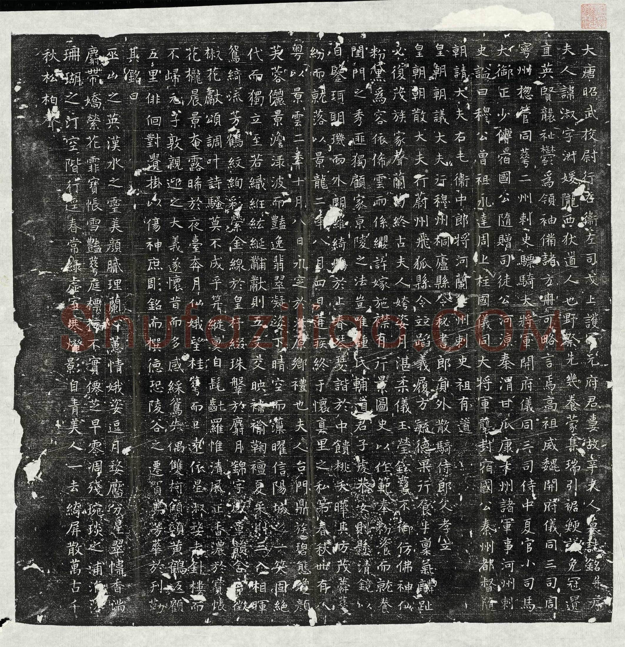 唐 辛淑 墓誌