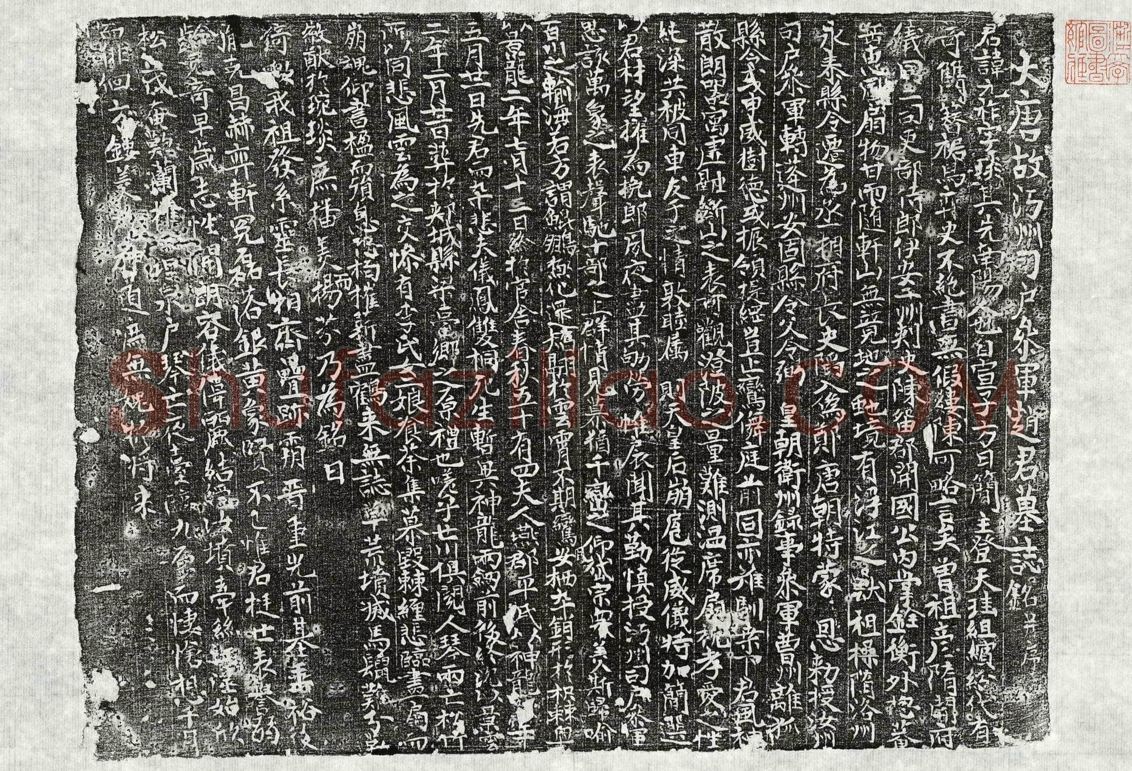 唐 赵元祚 墓誌