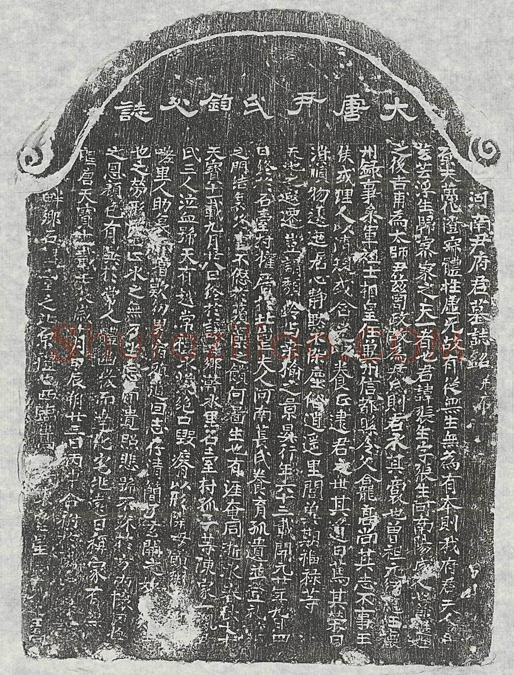 唐 杨玠 墓誌