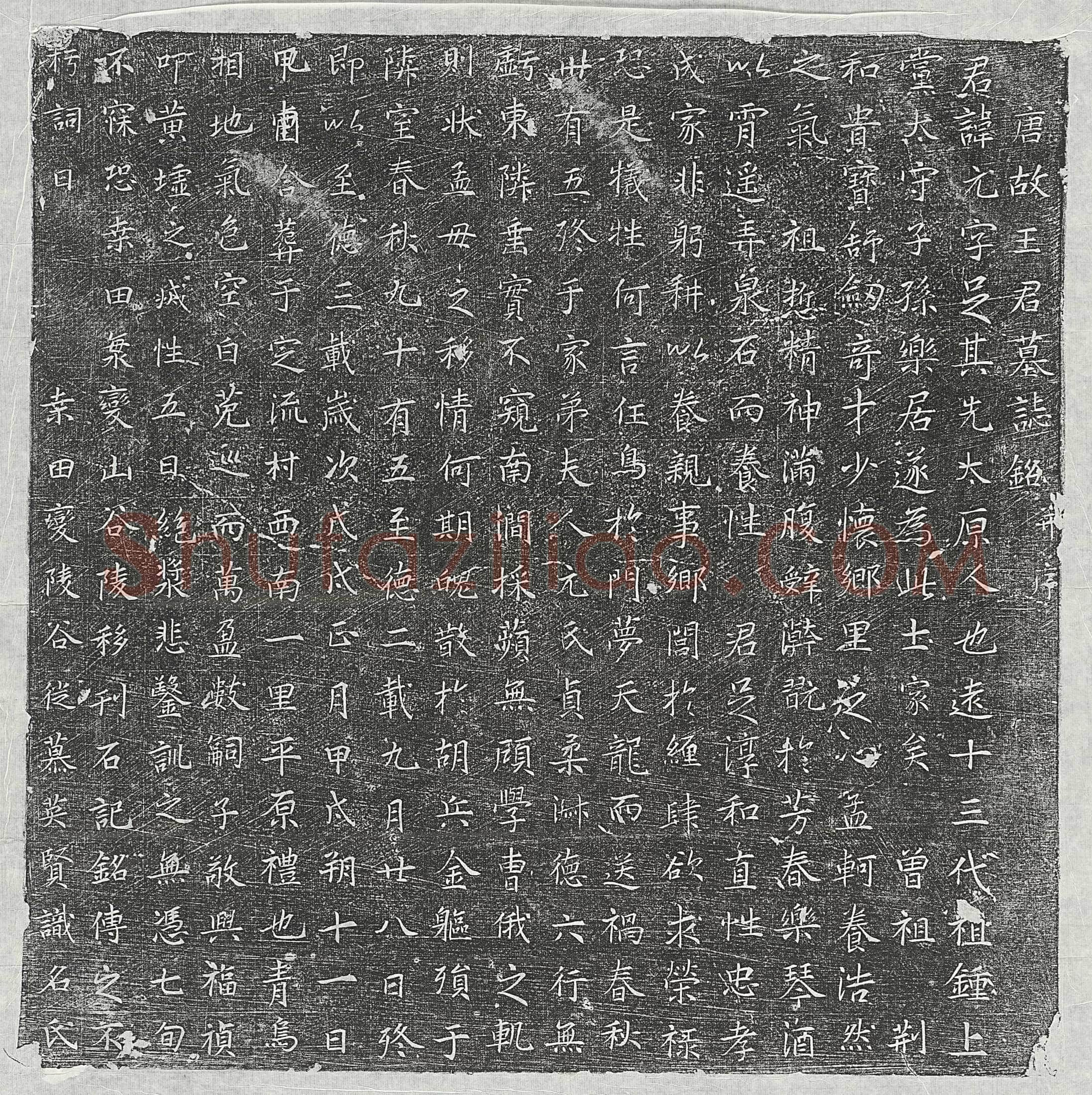 唐 王楚玉 墓誌