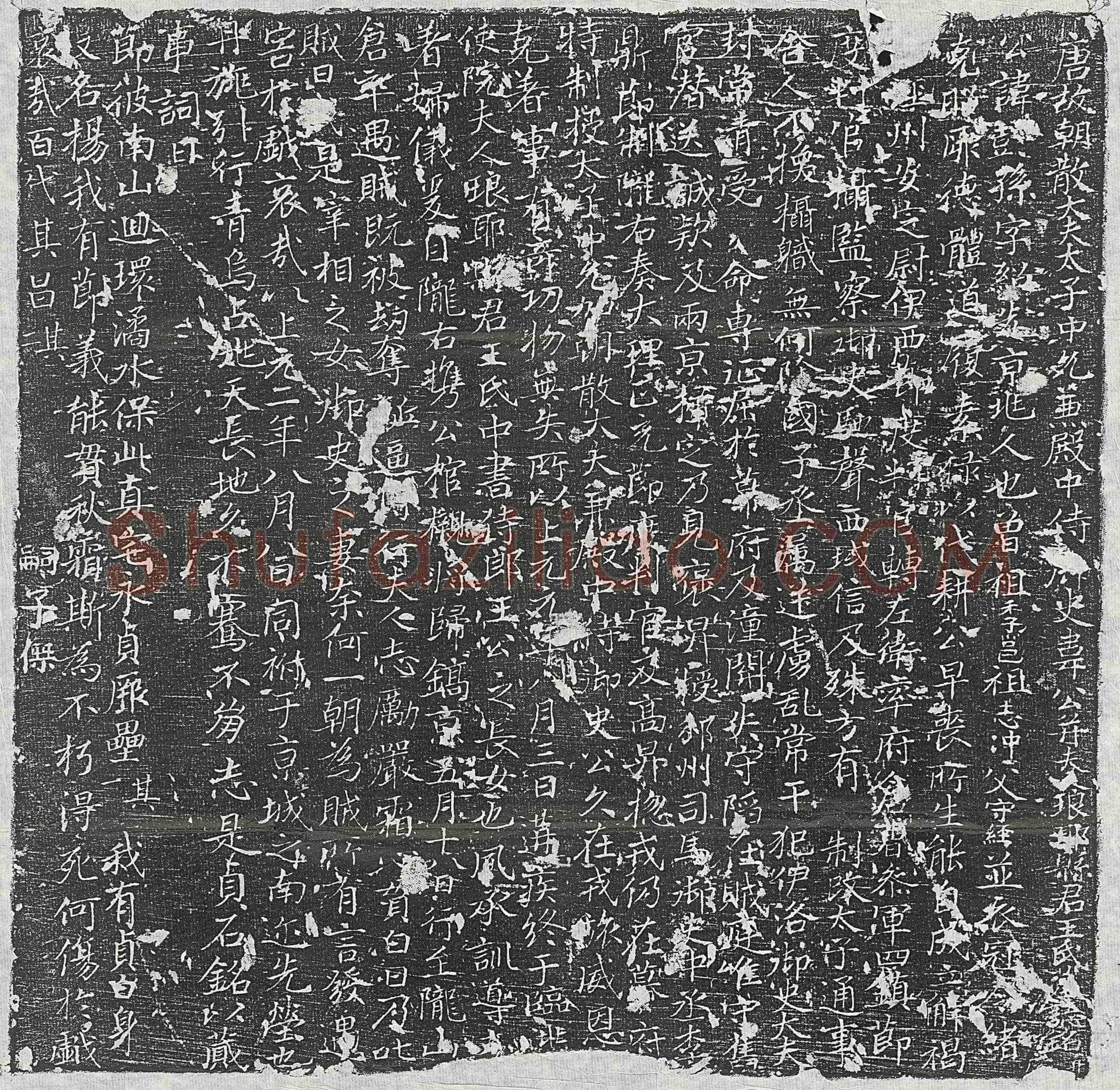 唐 杨偁 墓誌