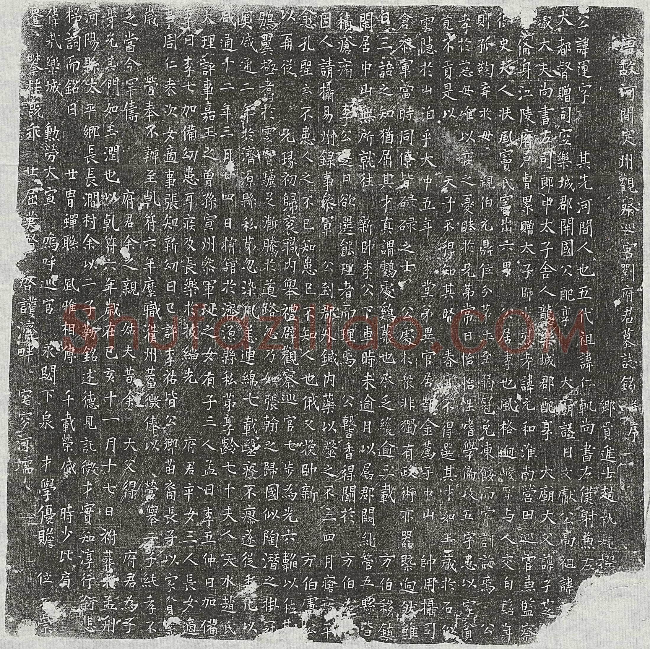 唐 樊思瑾 墓誌