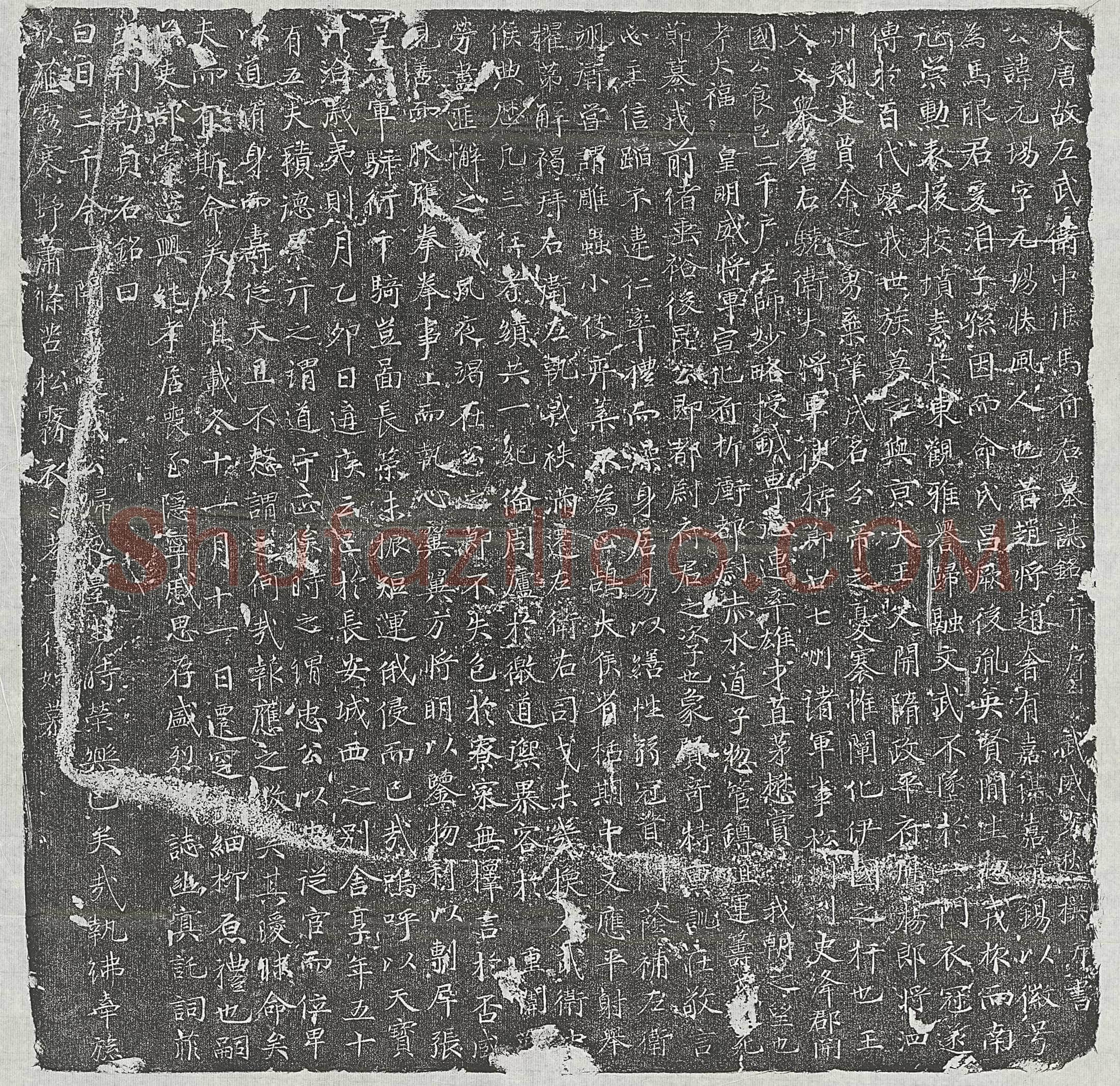 唐 马兴 墓誌