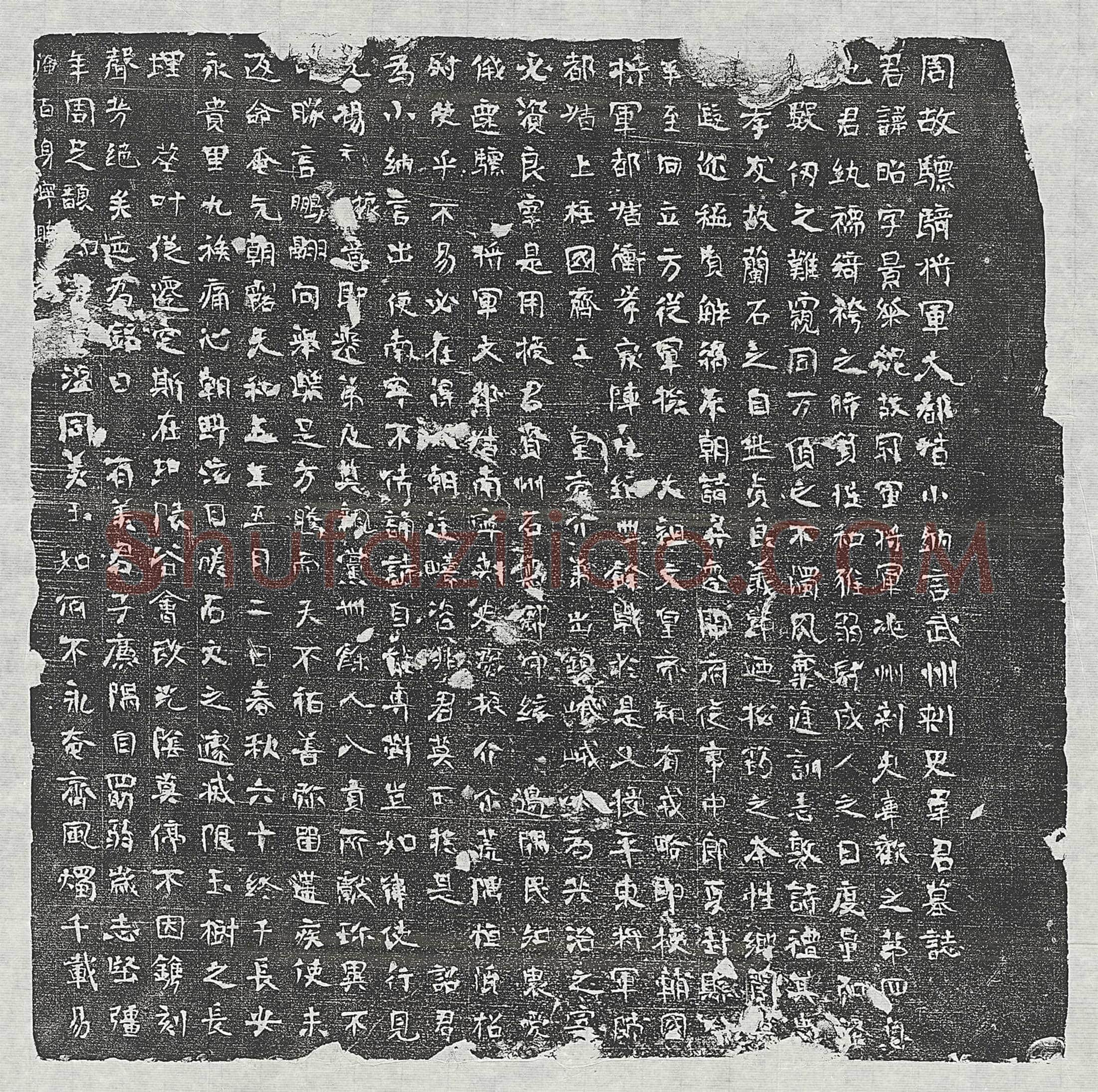 北朝韦昭墓誌(周故骠骑将军大都督小纳言武州刺史韦君墓誌)