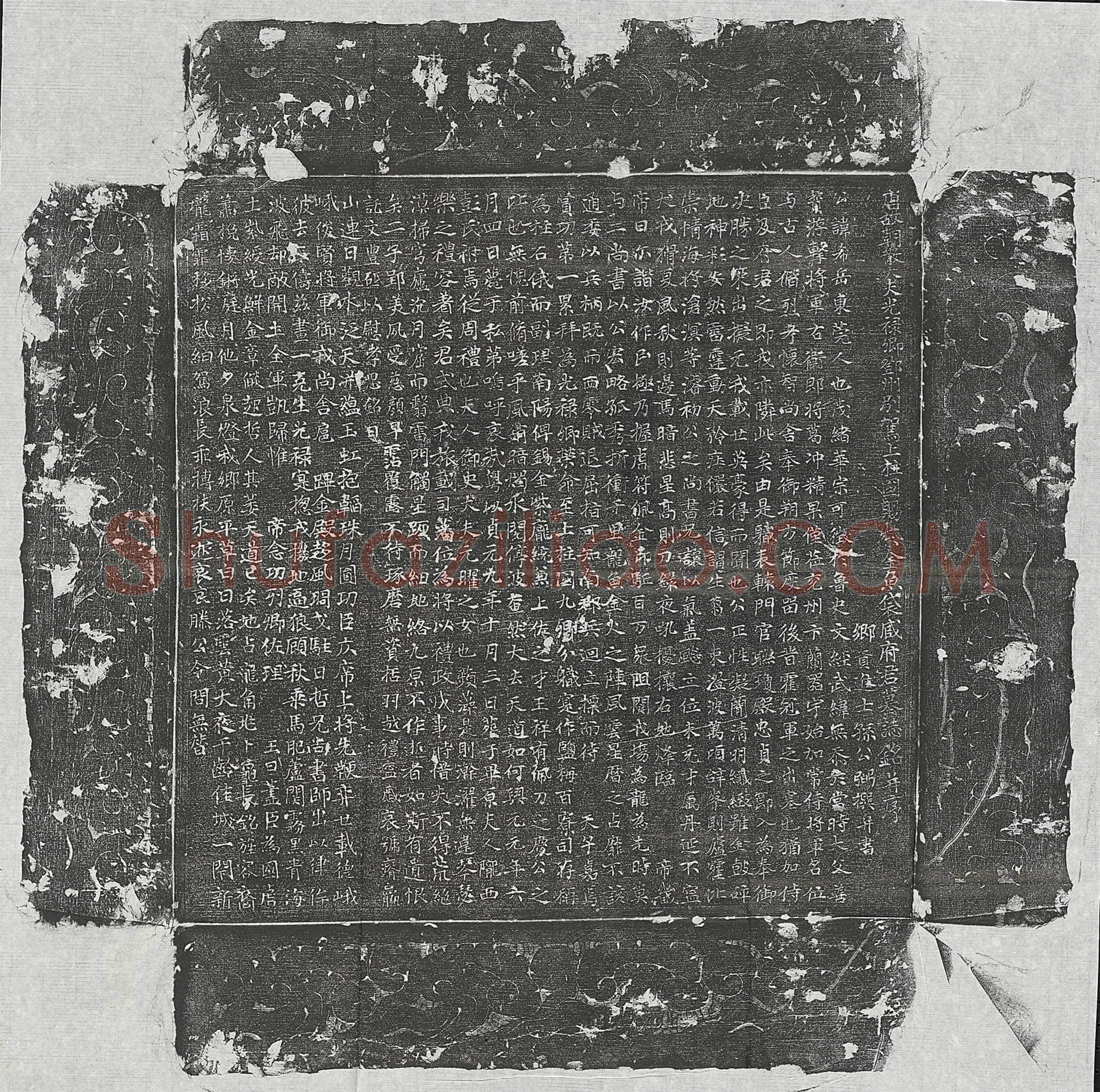 唐臧希岳墓誌(唐故朝散大夫光禄卿邓州别驾上柱国赐紫金鱼袋臧府君墓誌铭并序)