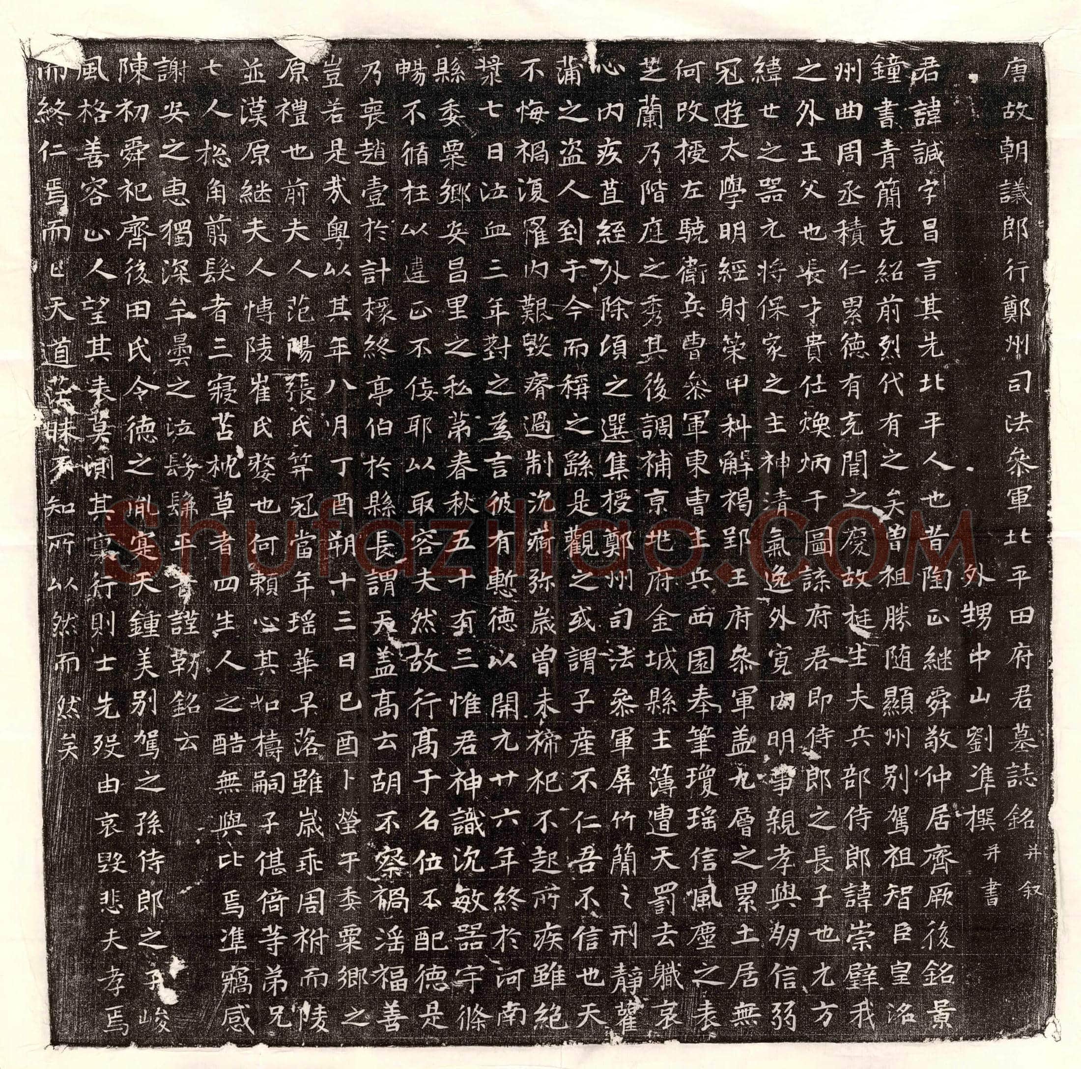 唐 李知古 墓誌