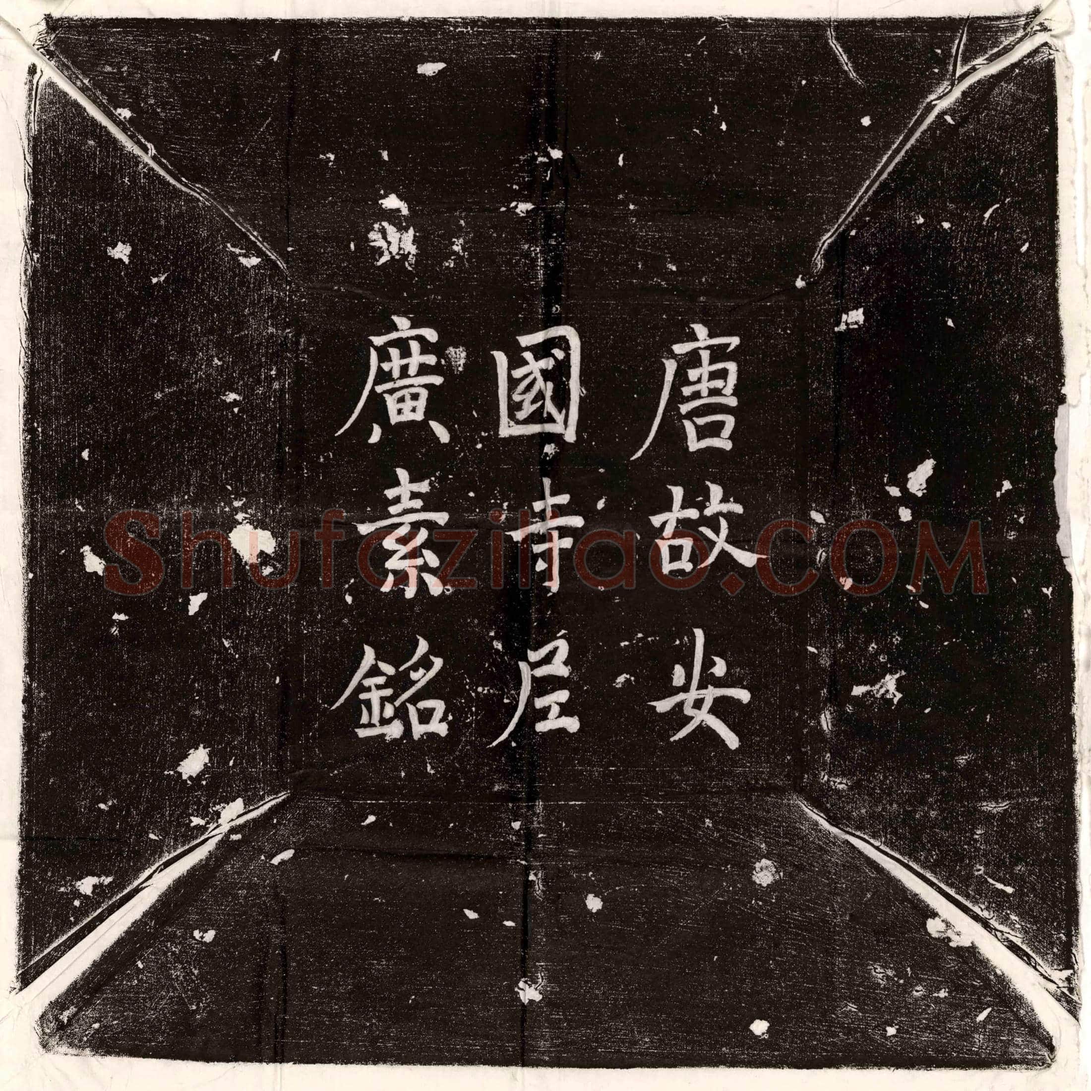 唐比丘尼广素墓誌(唐故东都安国寺尼清河崔氏墓誌铭并序)