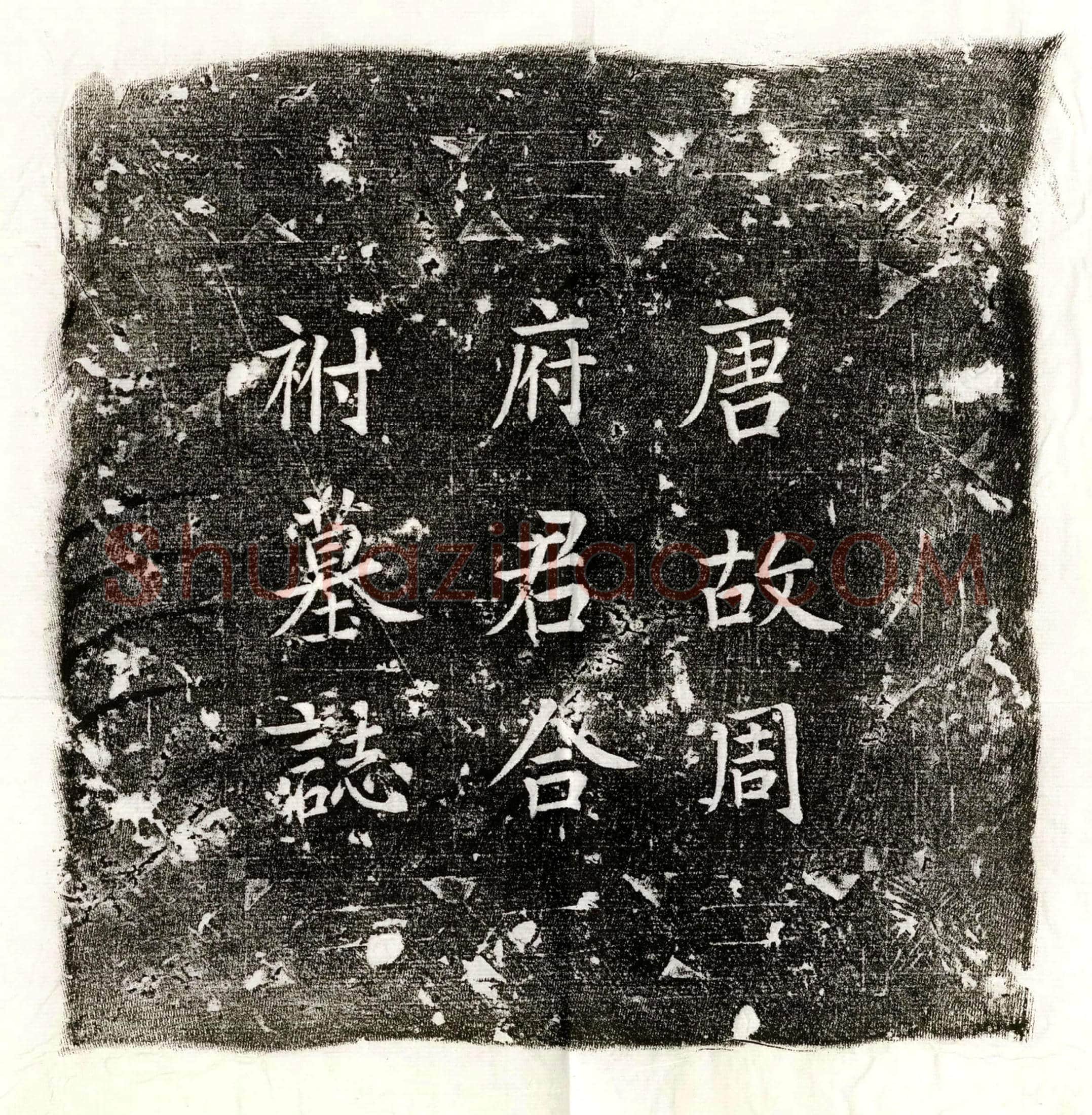 唐周广；周广妻戎氏墓誌(大唐故汝南郡周府君夫人戎氏合祔誌铭并序)