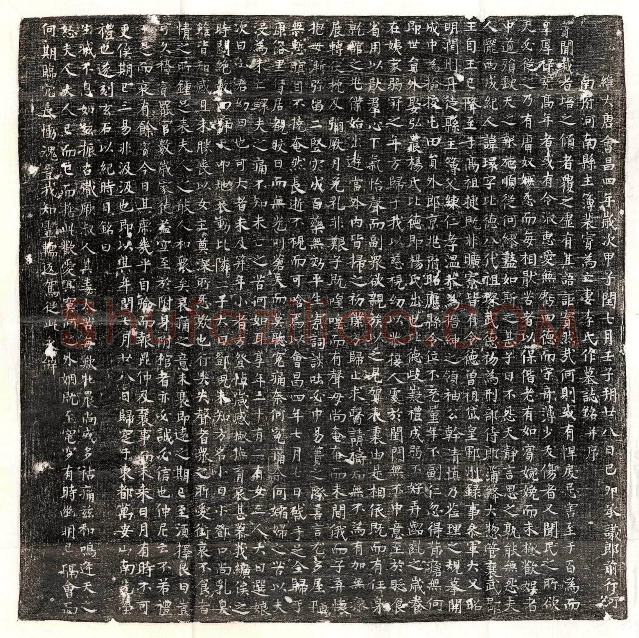 唐裴賨妻李环墓誌(维大唐会昌四年岁次甲子闰七月壬子朔廿八日己卯承议郎前行河南府河南县主簿裴賨为亡妻李氏作墓誌铭并序)