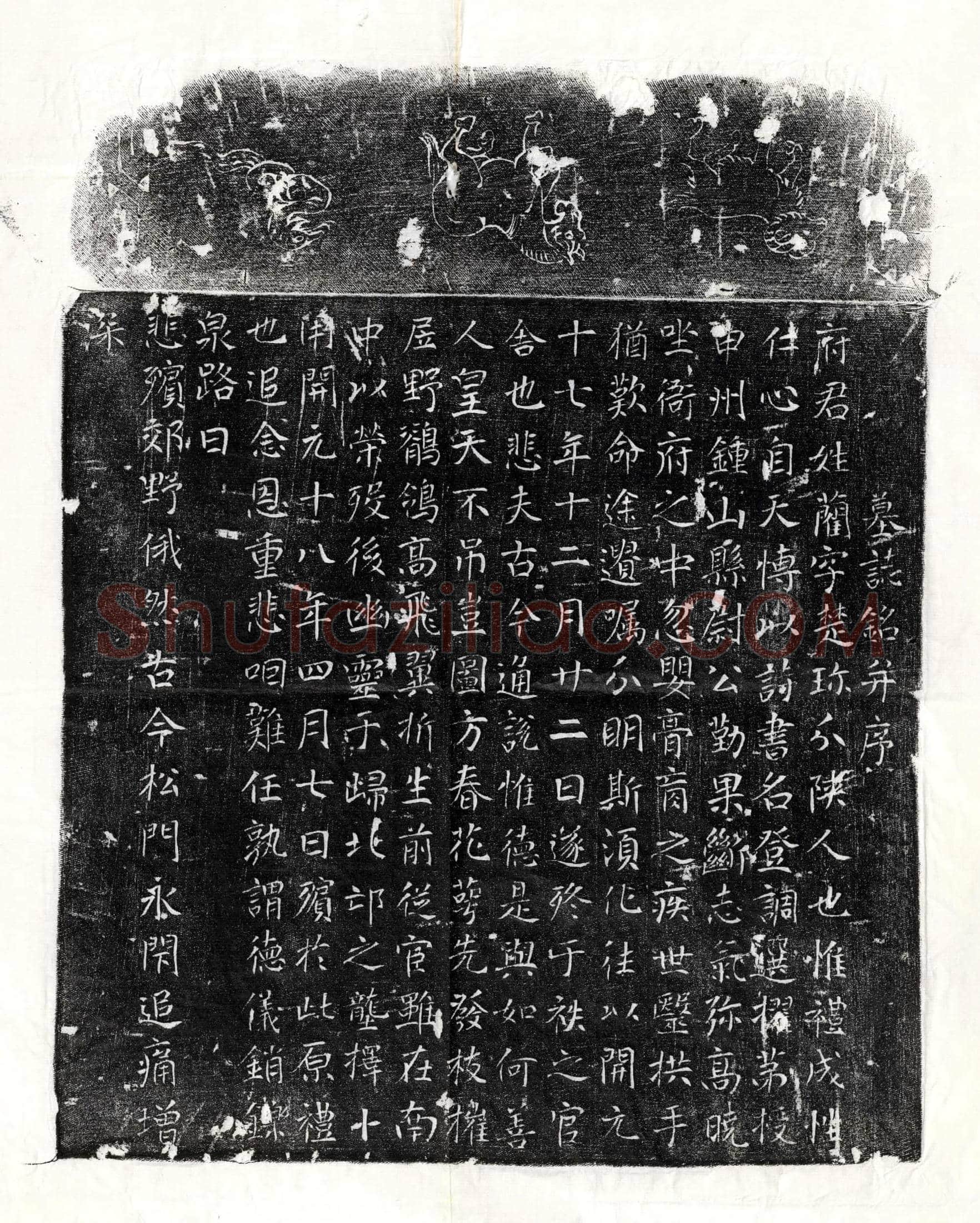唐 独孤君妻薛嫄 墓誌