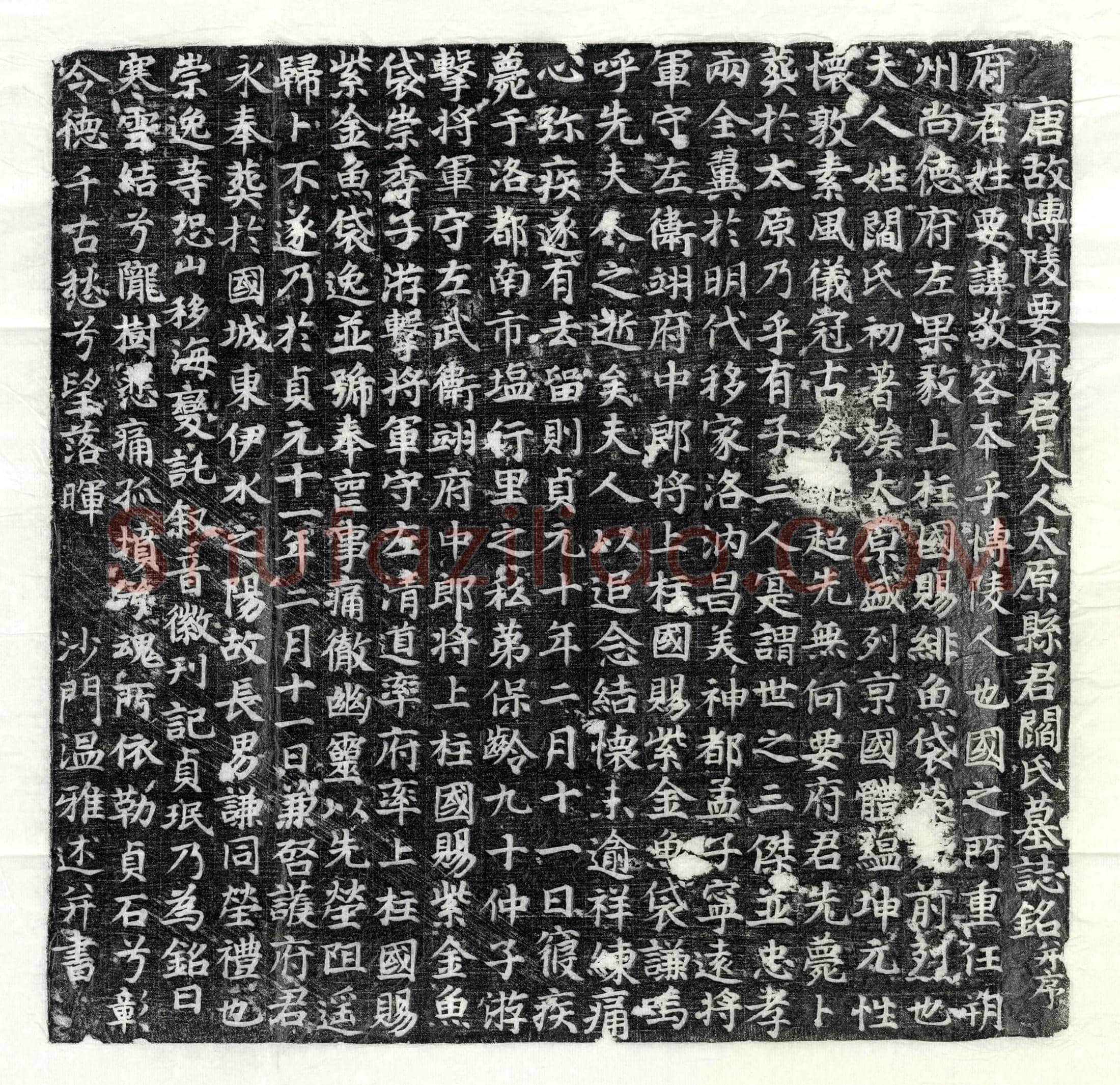 唐 素和乔 墓誌