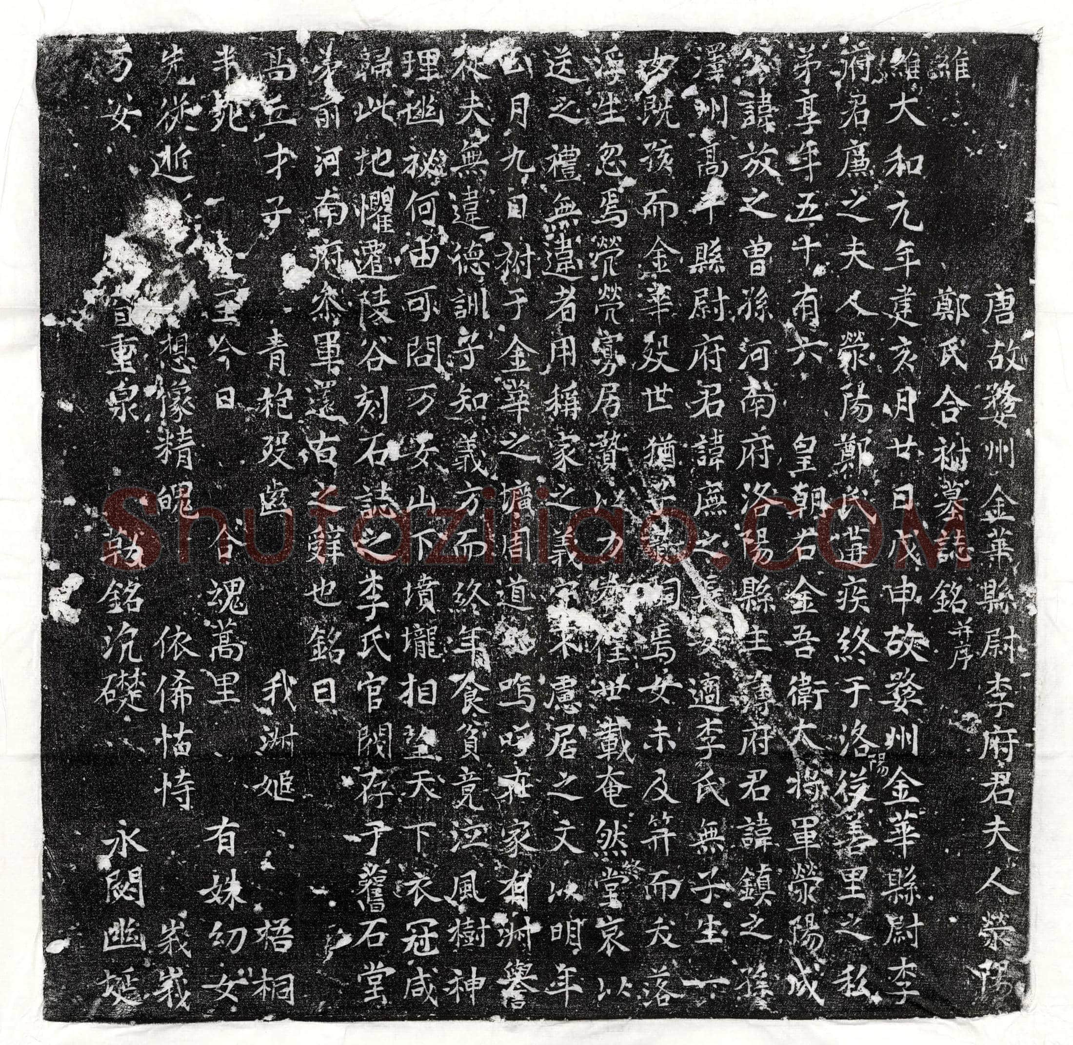 唐 娄筠 娄筠妻刘氏 墓誌