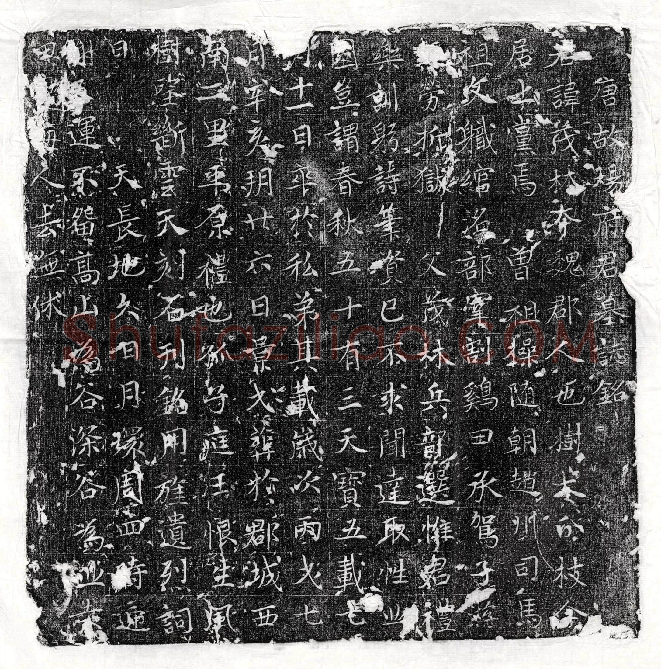 唐 苗绠妻李楬 墓誌