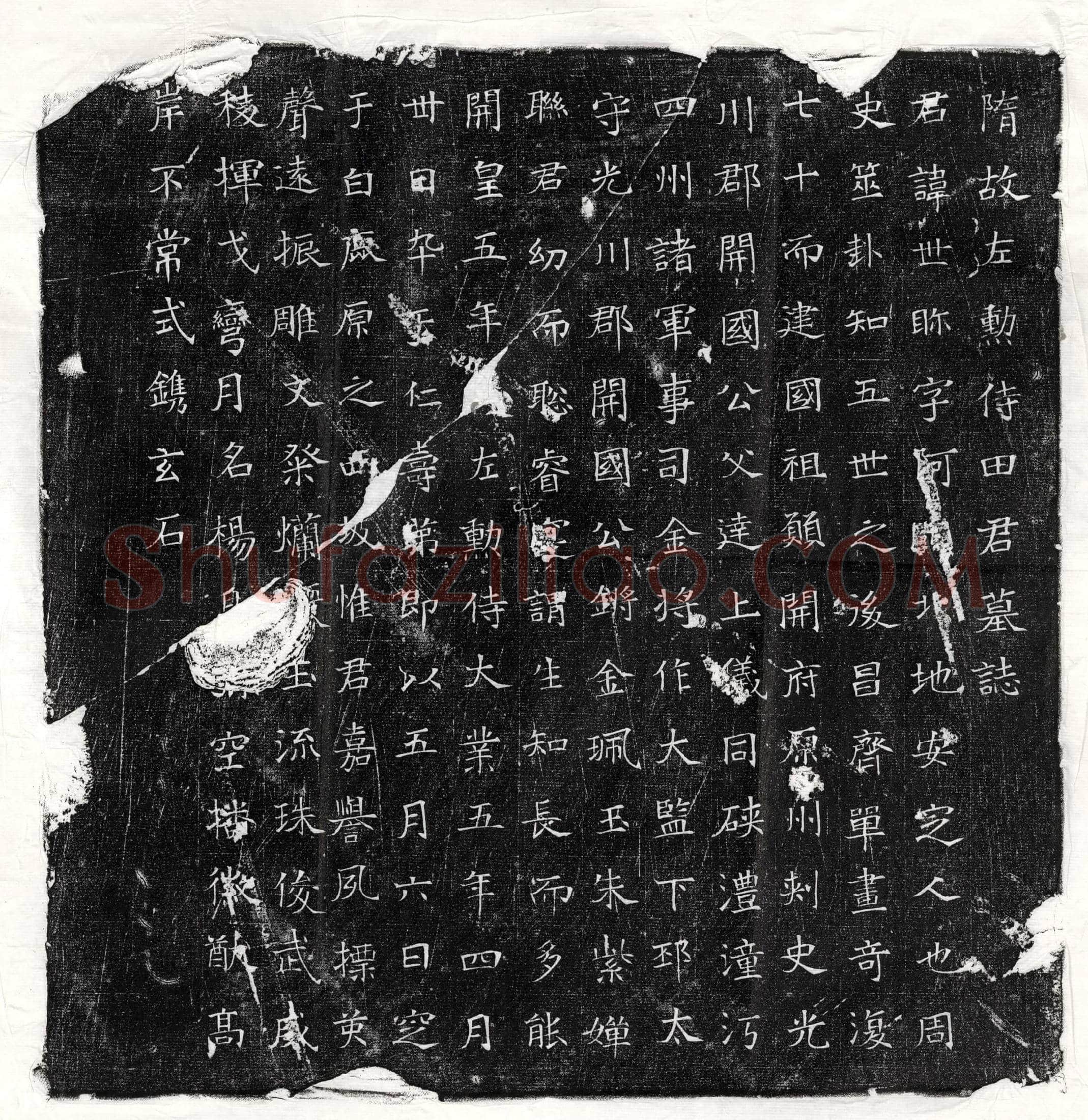 隋田世眕墓誌(隋故左勋侍田君墓誌)