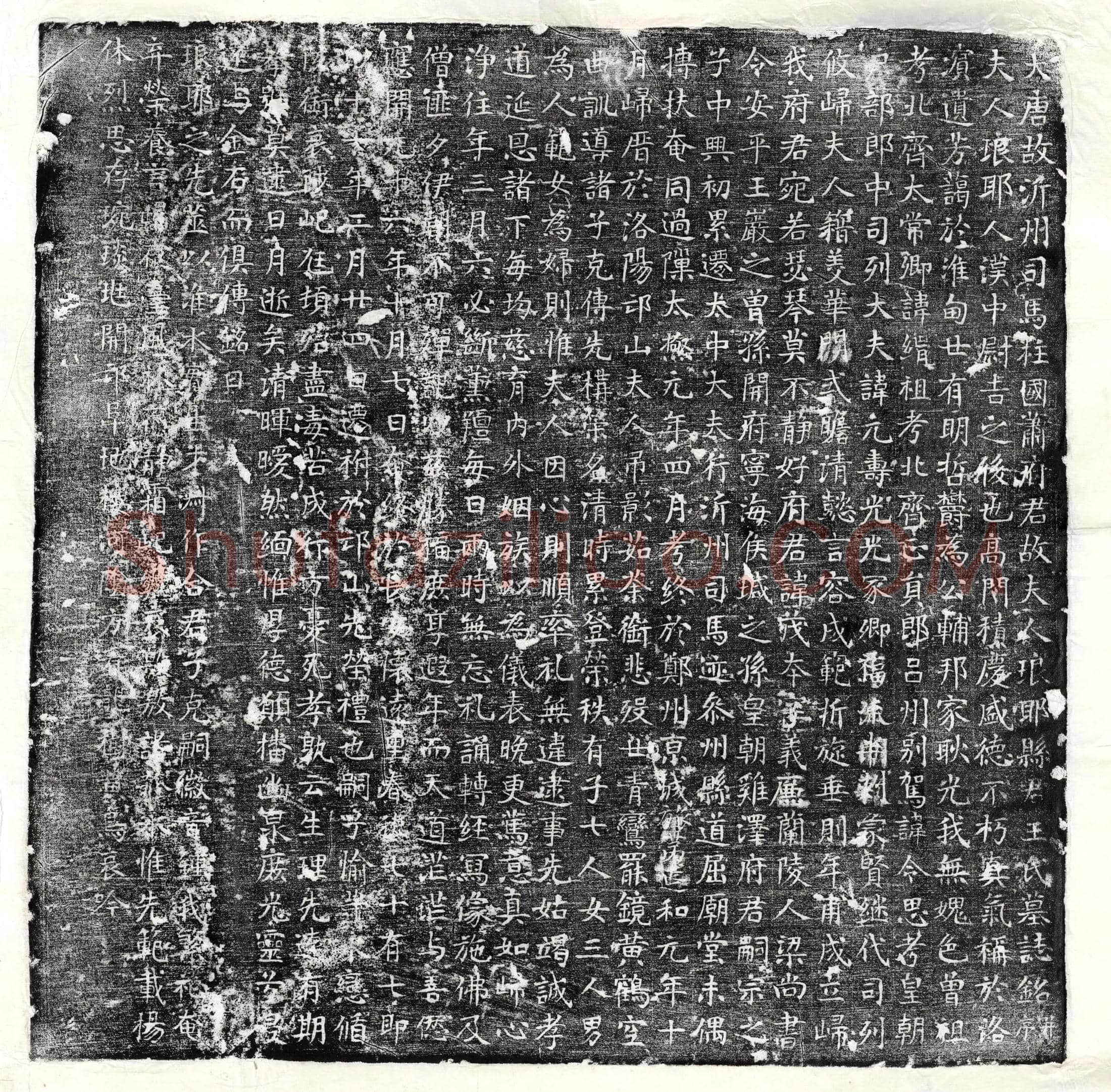 唐萧茂本妻王氏墓誌(大唐故沂州司马柱国萧府君故夫人琅耶县君王氏墓誌铭并序)