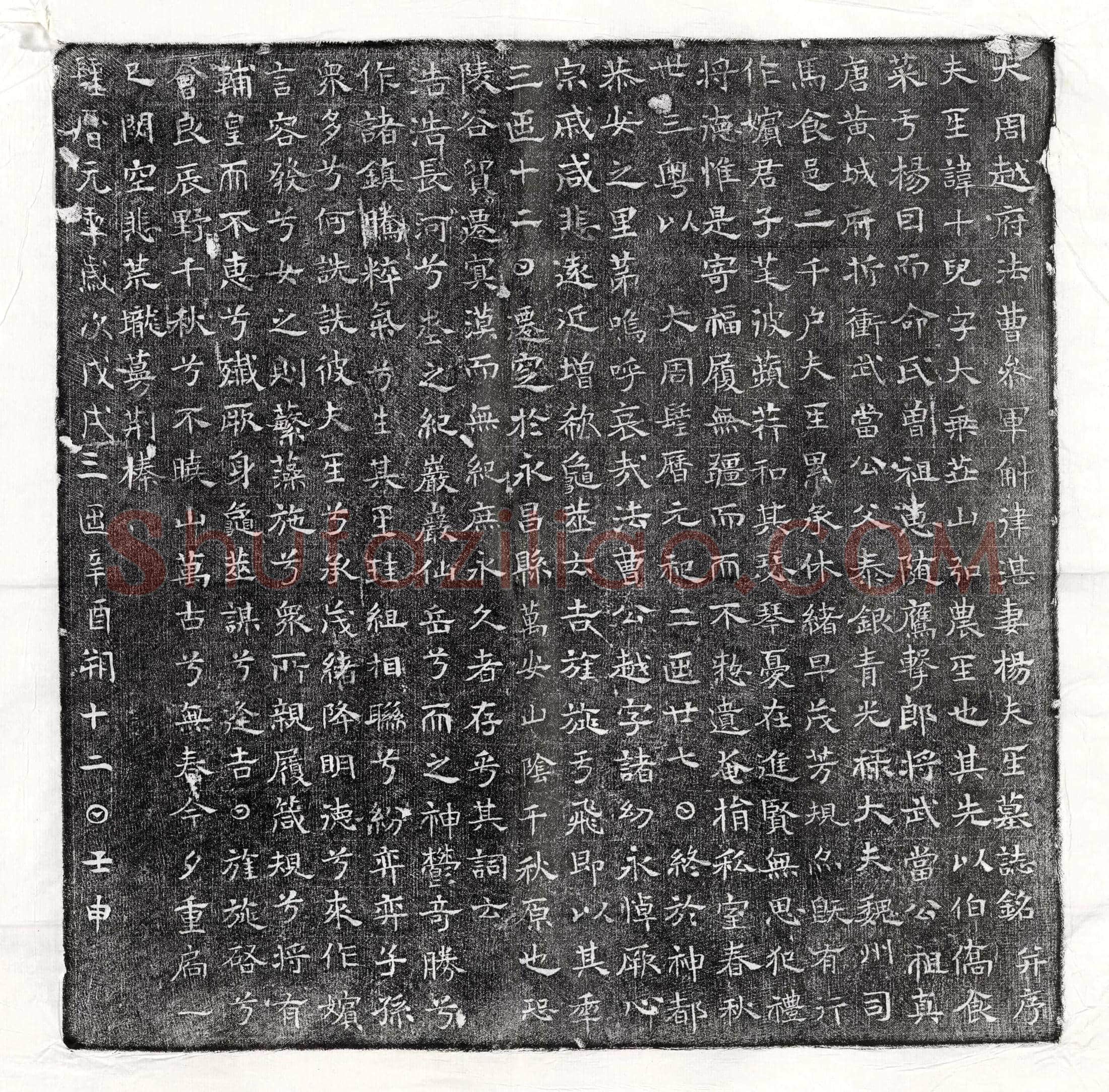 唐斛律湛妻杨十儿墓誌(大周越府法曹参军斛律湛妻杨夫人墓誌铭并序)