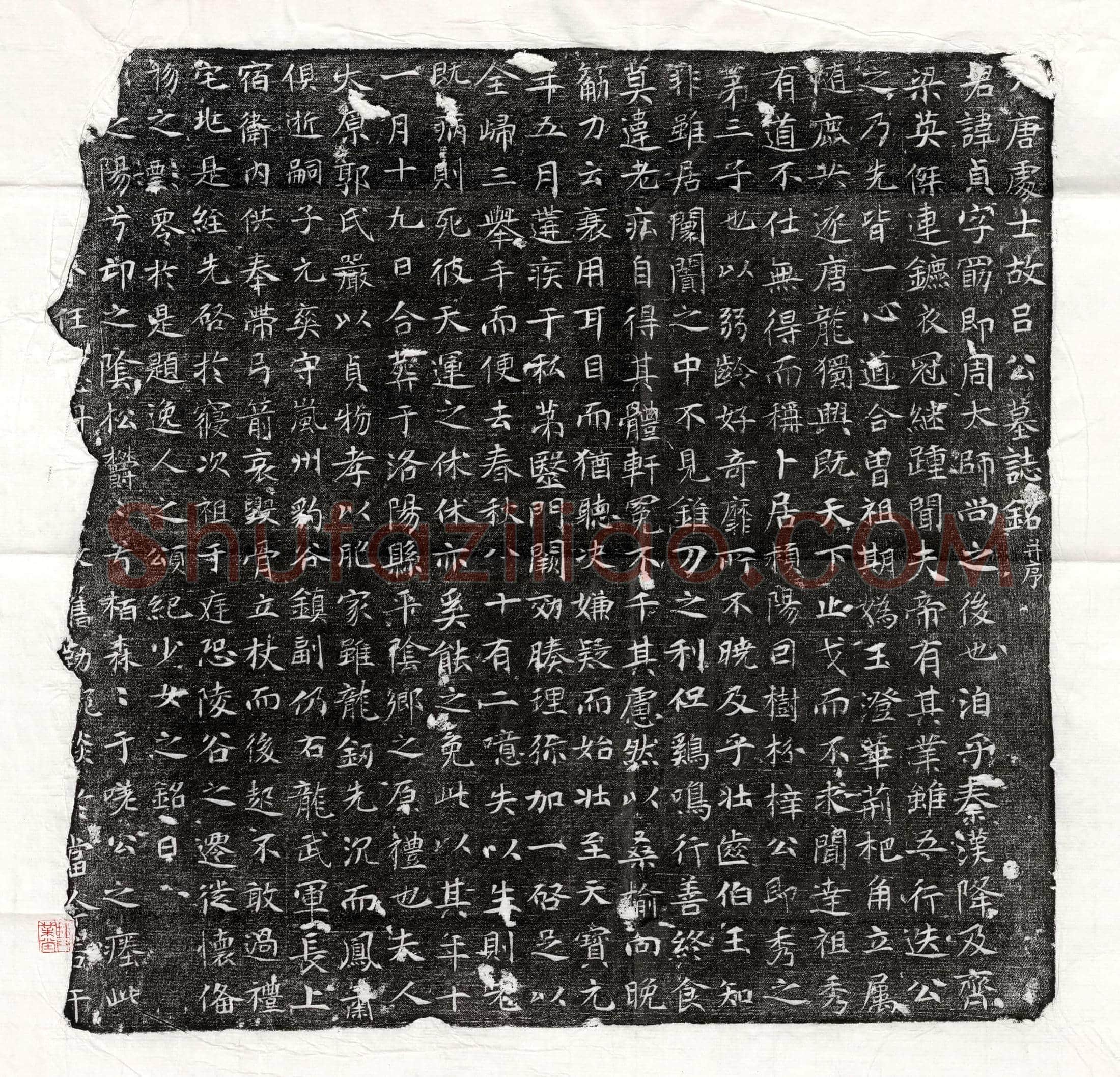 唐吕贞墓誌(【大】唐处士故吕公墓誌铭并序)
