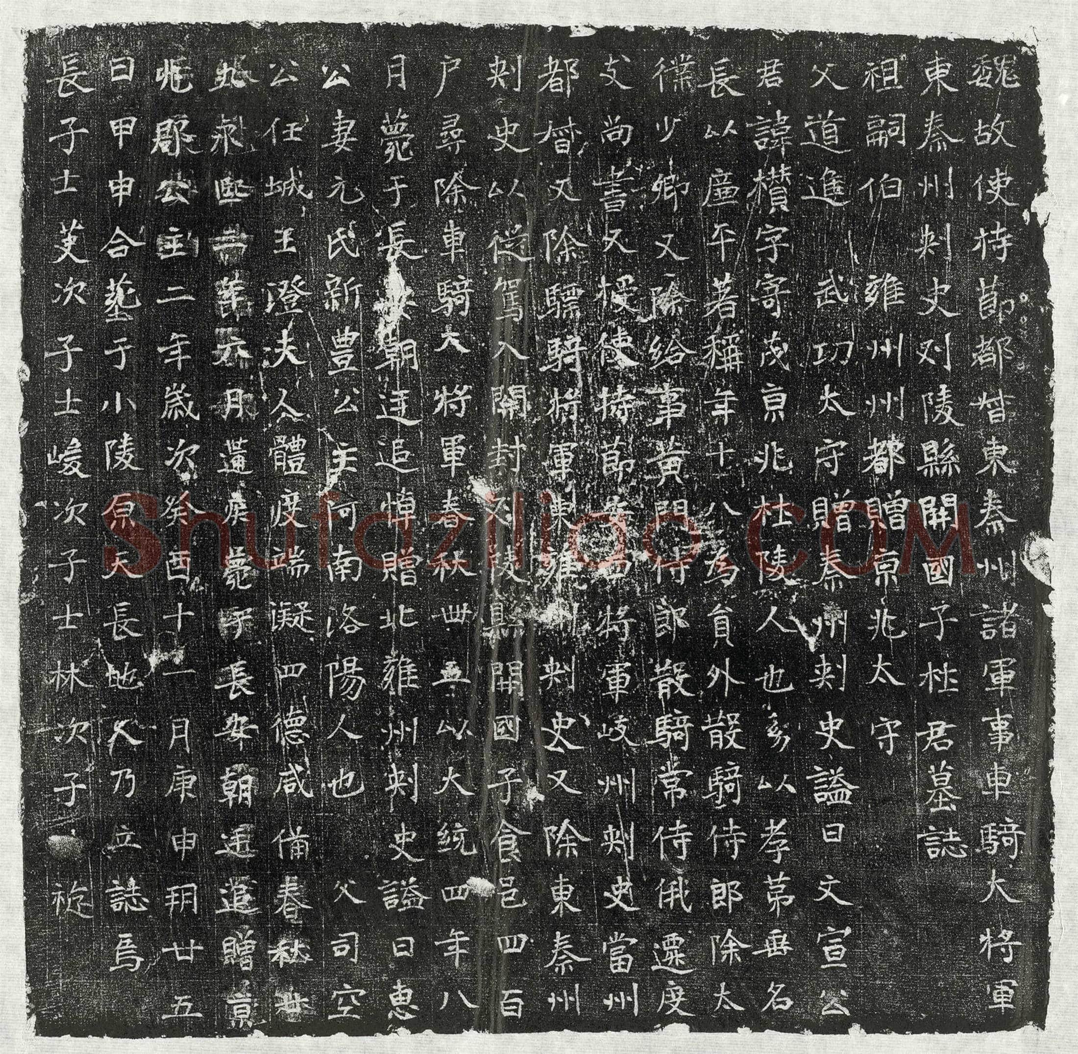 北朝杜欑墓誌(魏故使持节都督东秦州诸军事车骑大将军东秦州刺史刈陵县开国子杜君墓誌)