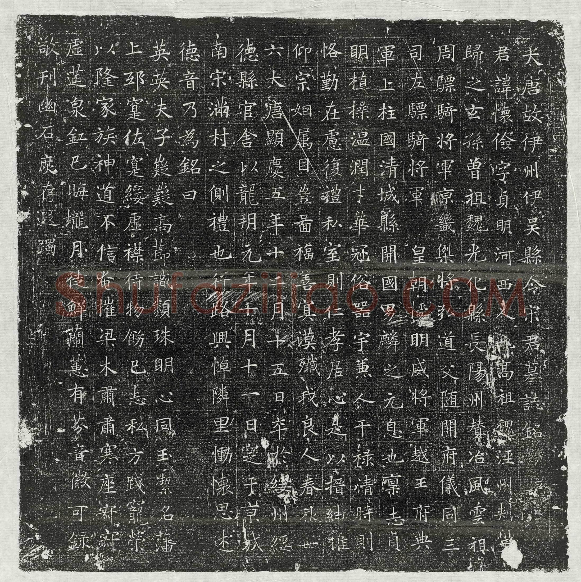 唐 戎瑚 墓誌