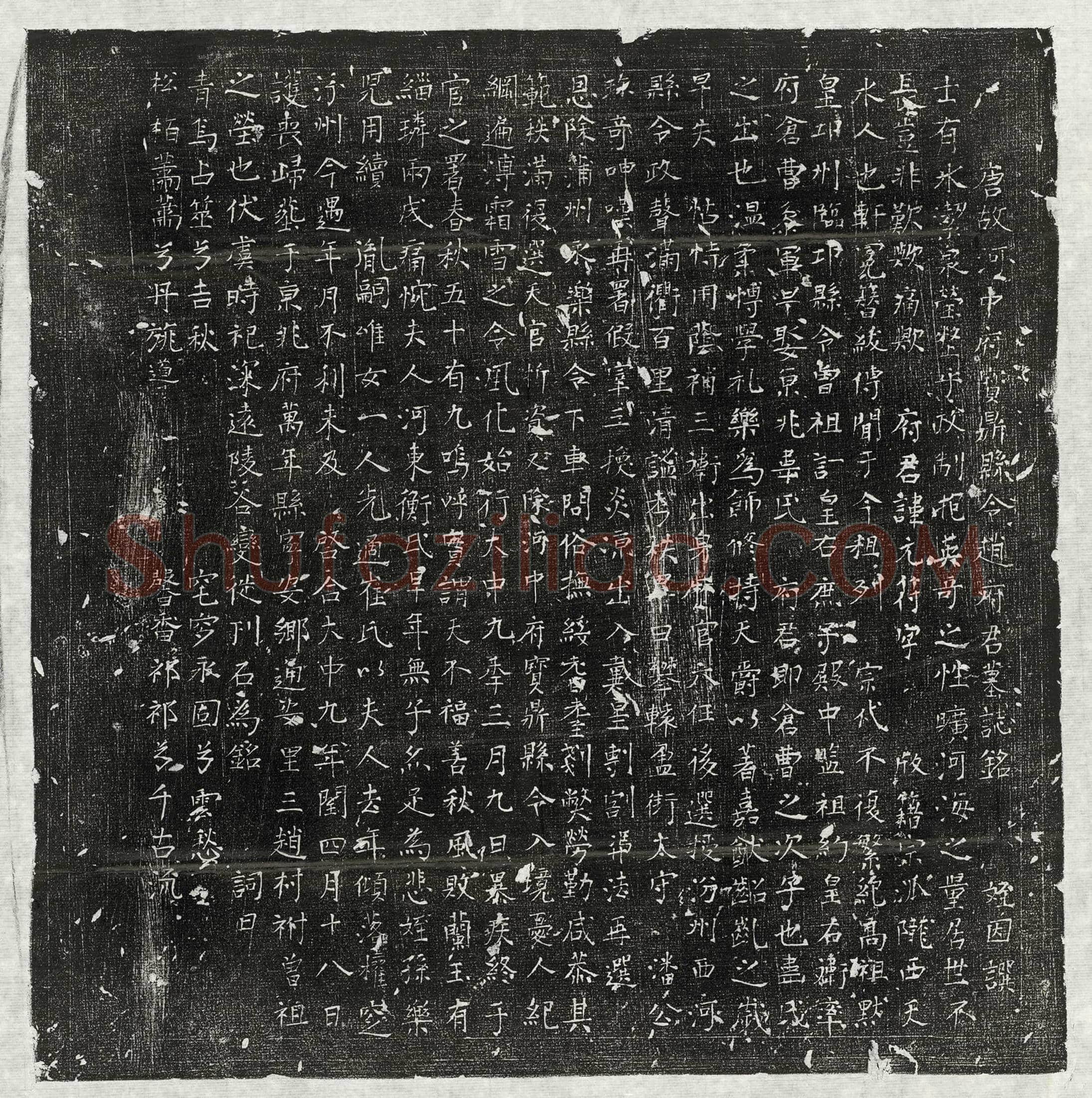 唐 陆绍 墓誌