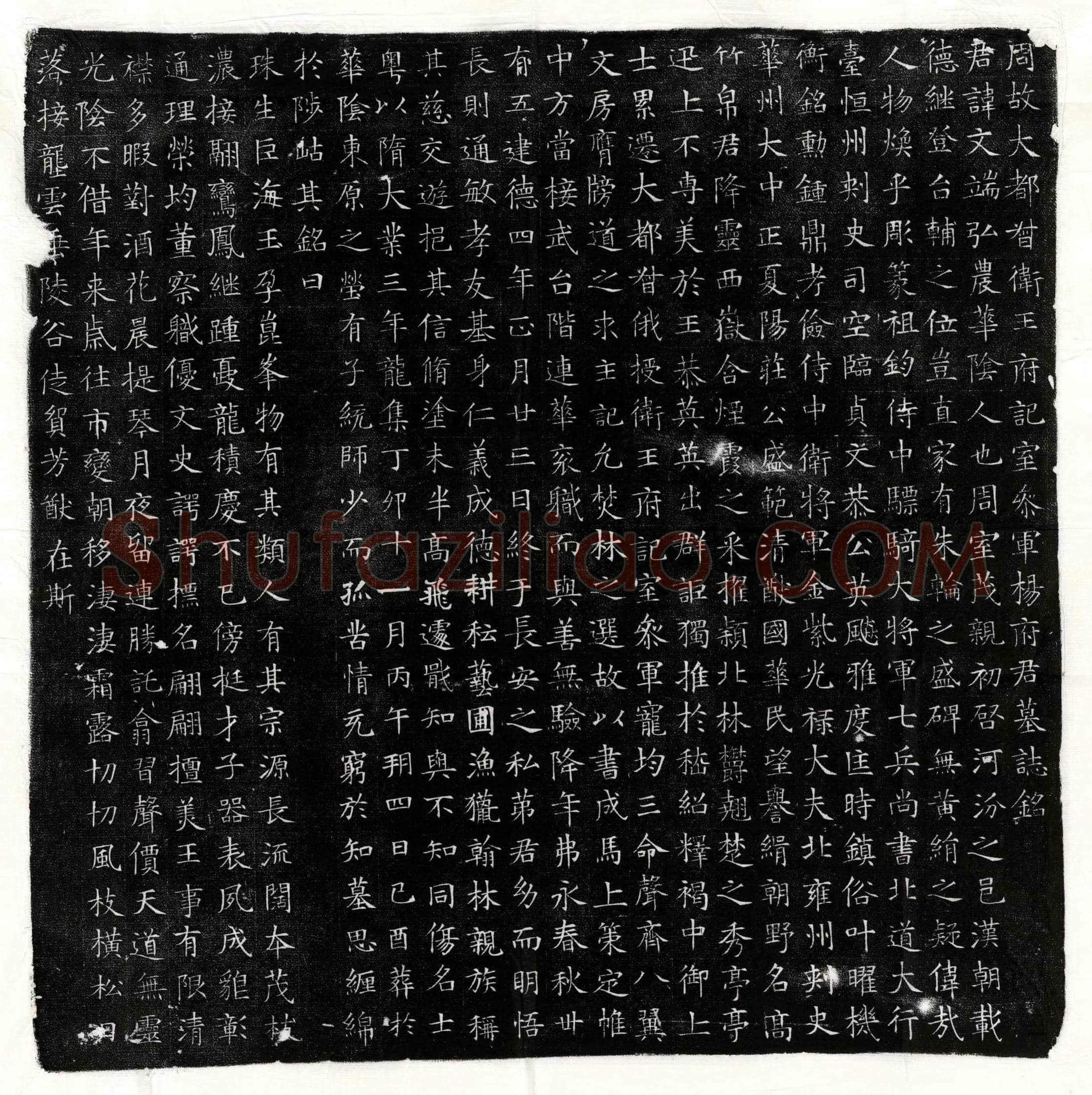 隋杨文端墓誌(周故大都督卫王府记室参军杨府君墓誌铭)