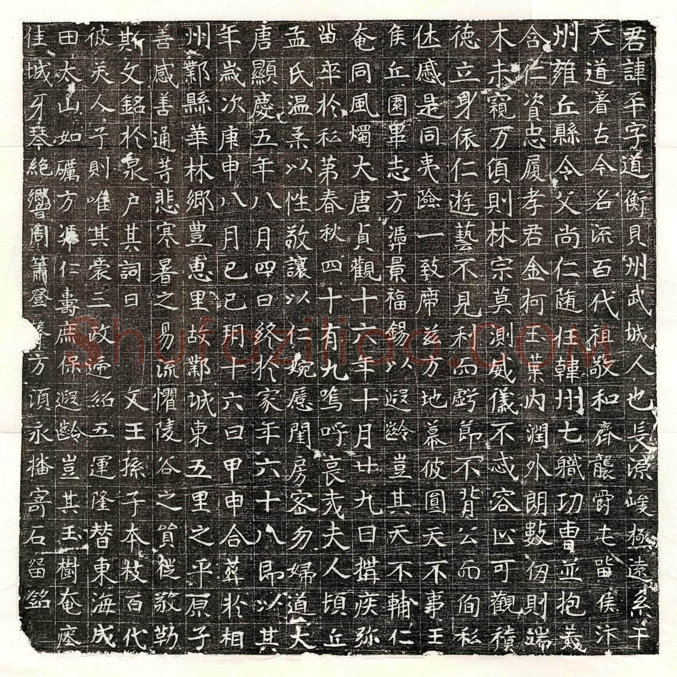 唐□平墓誌