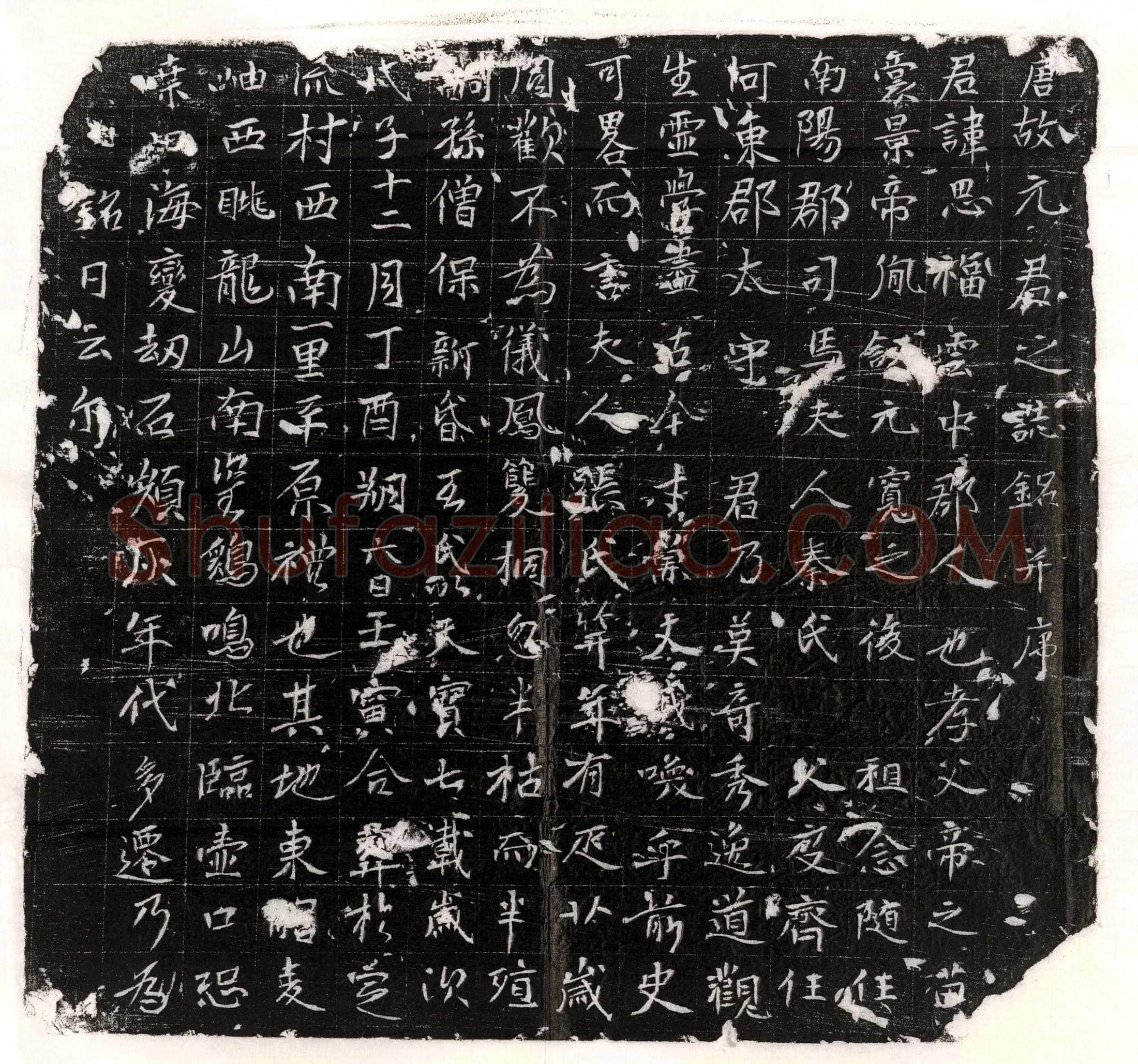 唐元思福墓誌(唐故元君之誌铭并序)