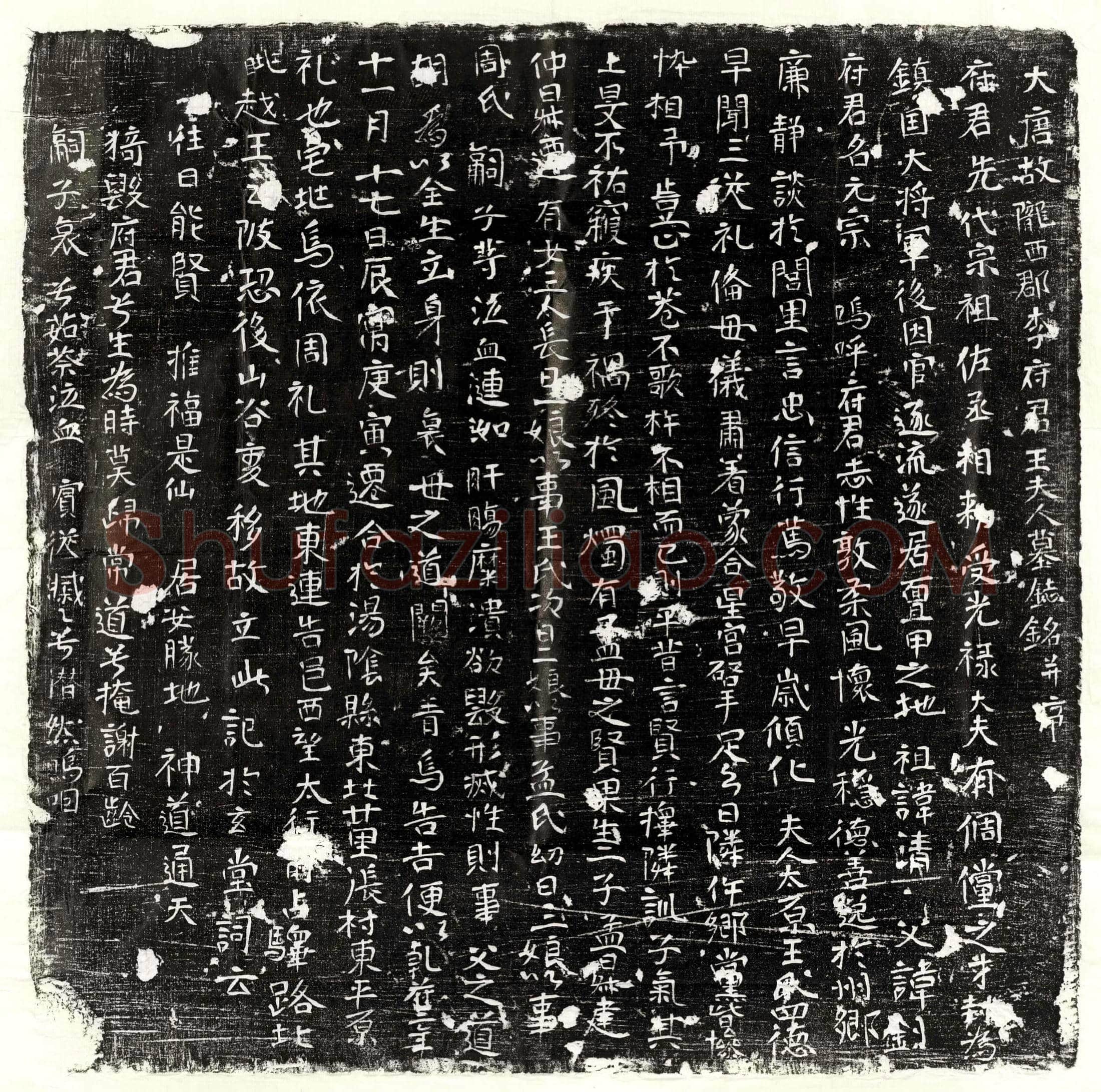唐 胡志宽 墓誌