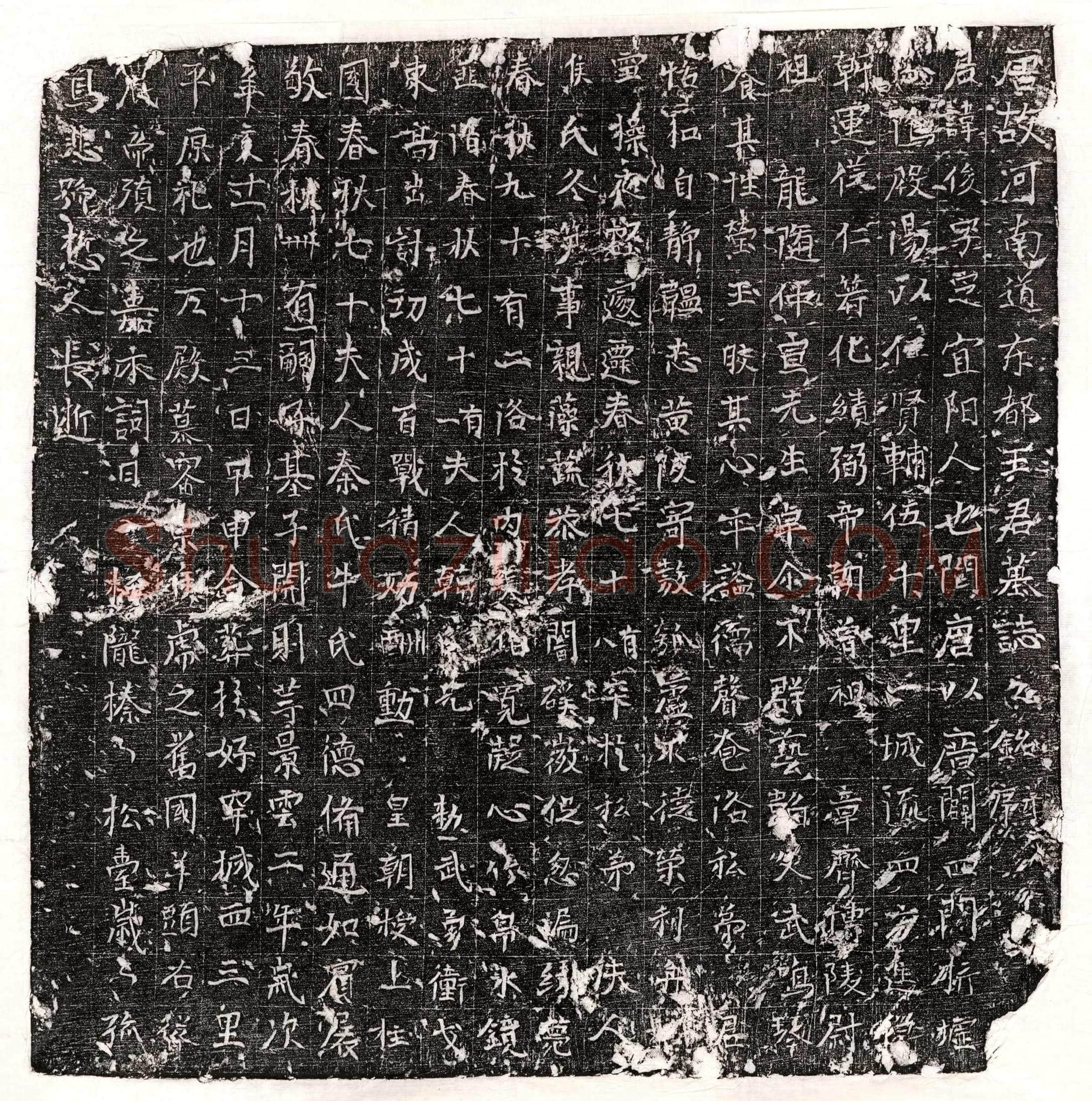 唐 王珪妻杜柔政 墓誌
