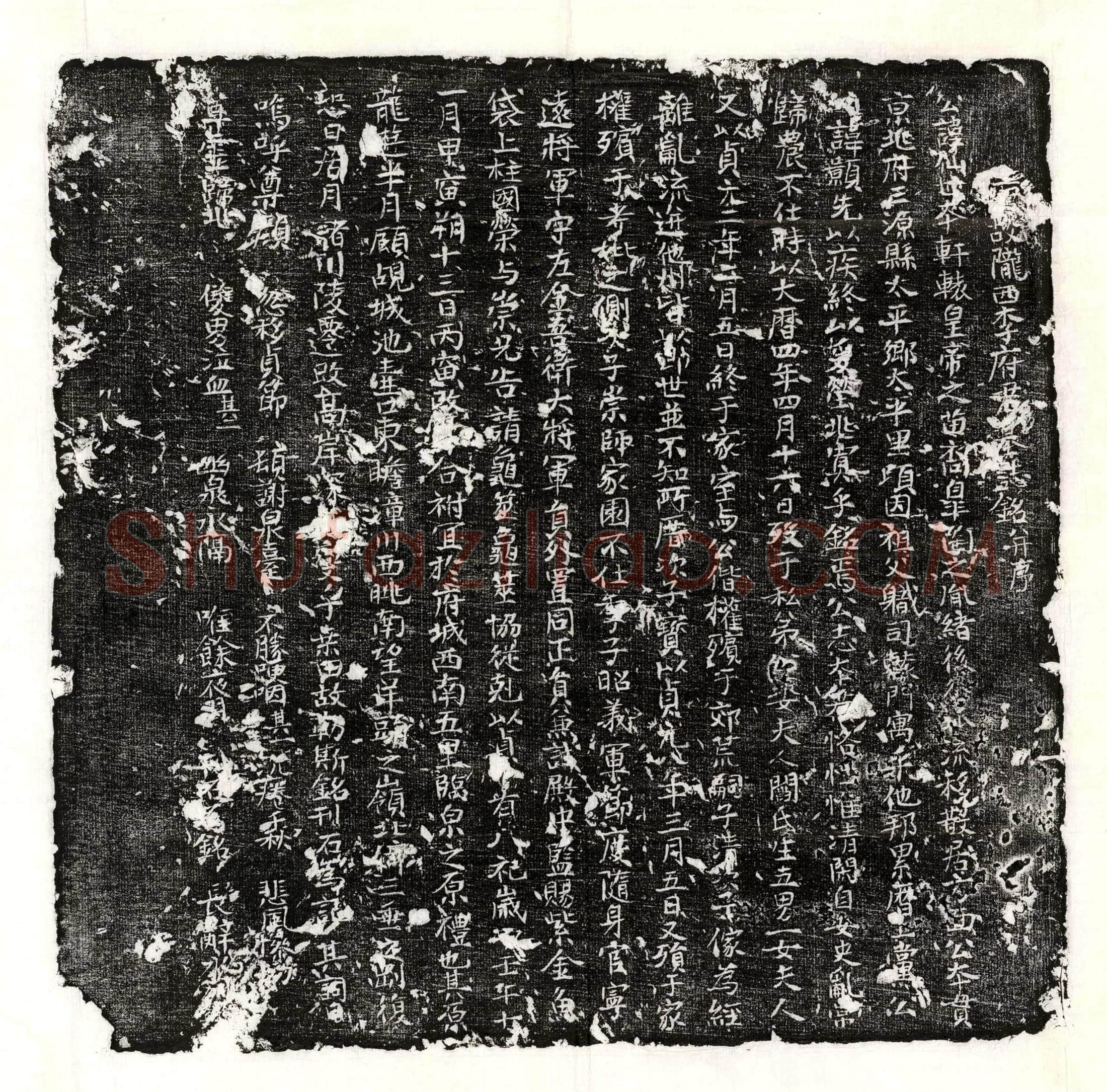 唐李仙□墓誌(唐故陇西李府君墓誌铭并序)