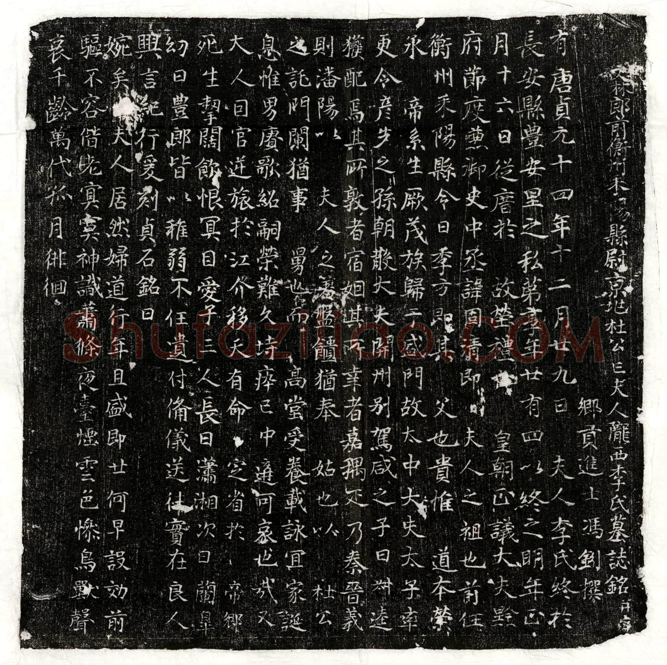 唐 樊元寂 墓誌